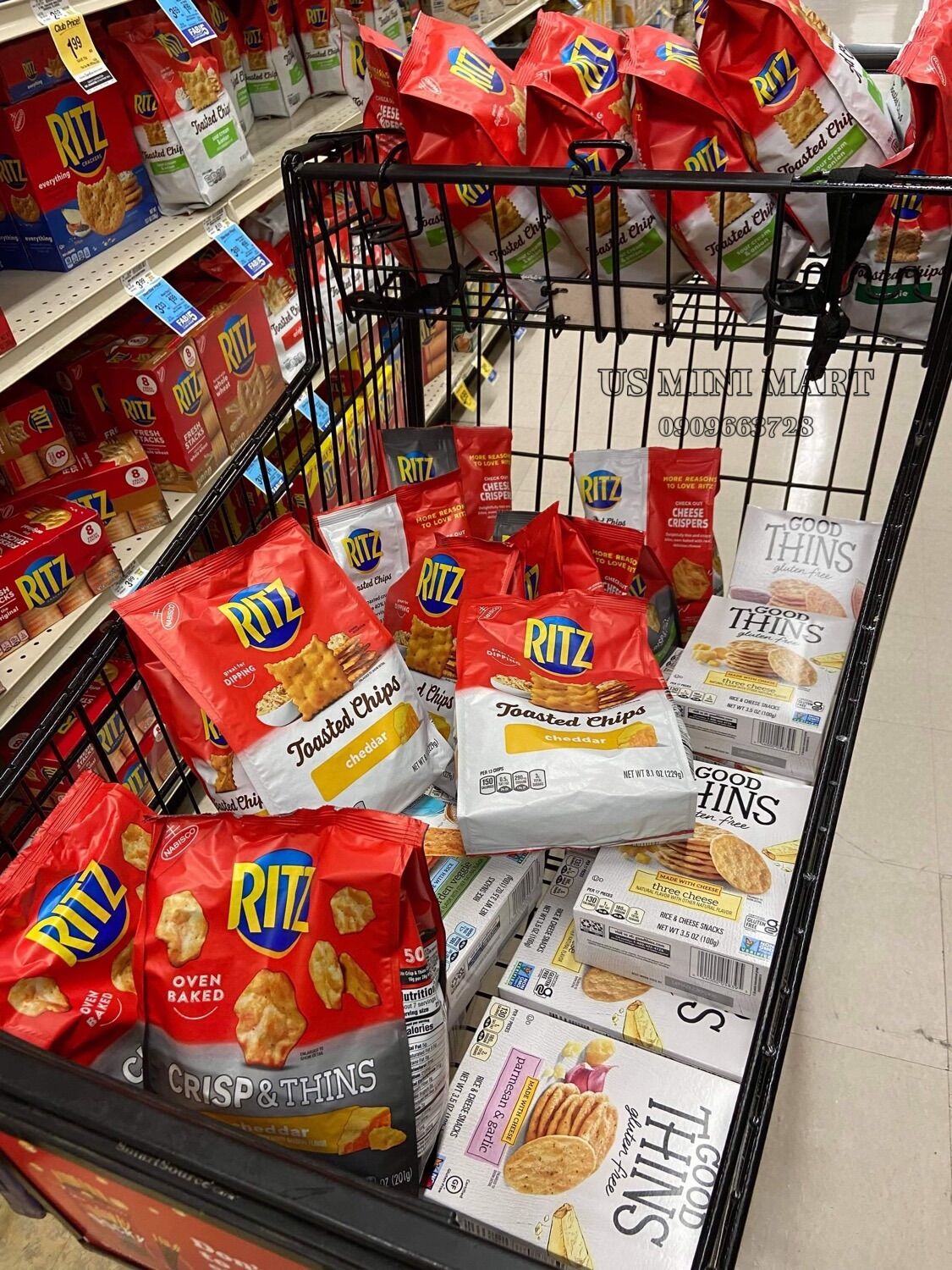 Toasted chips vị Cheddar,229g