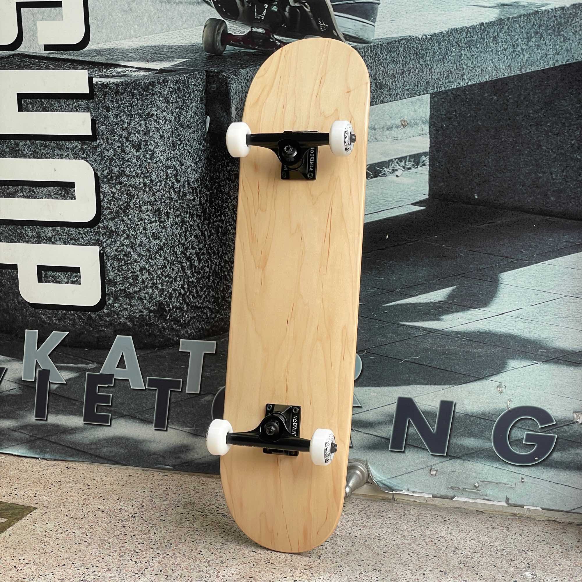 SAIGON SKATESHOP BLANK NATURAL CUSTOM COMPLETE