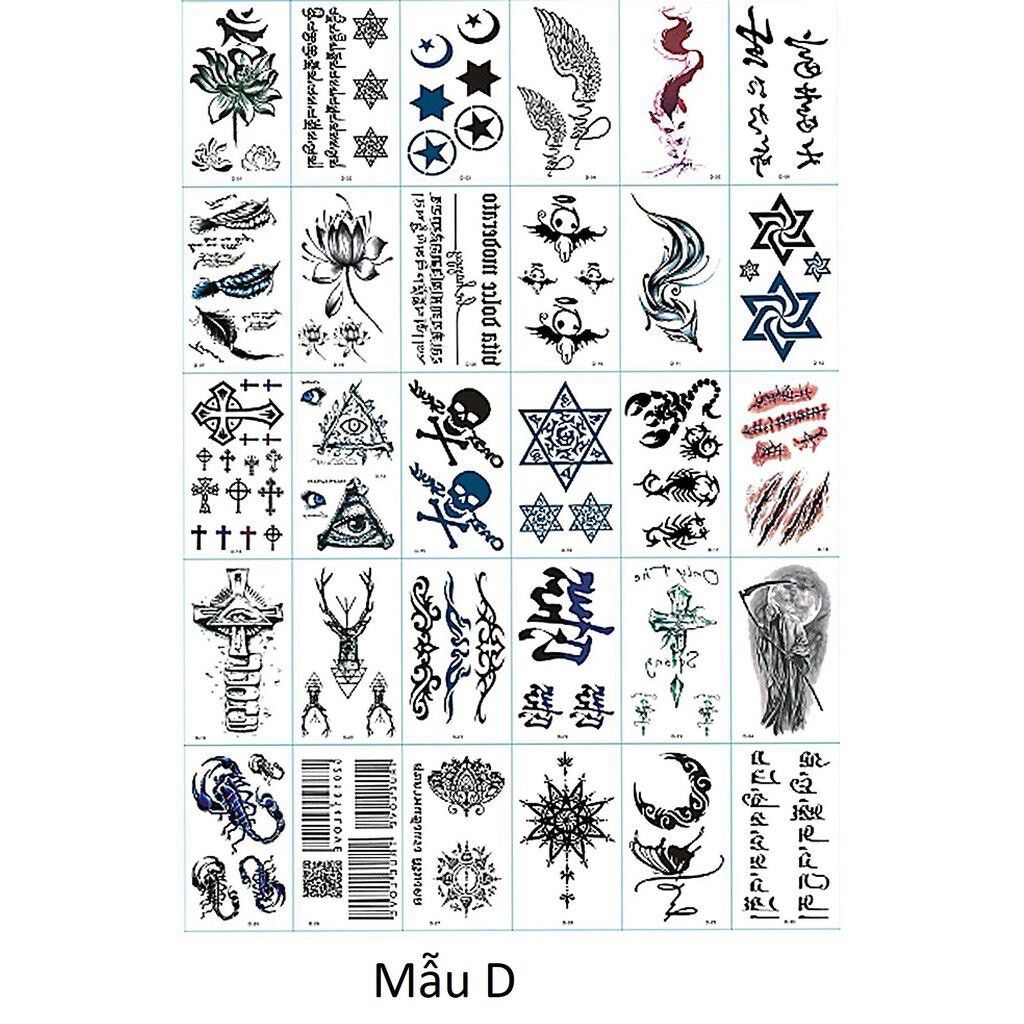 Hình xăm tattoo mini gửi mẫu radom
