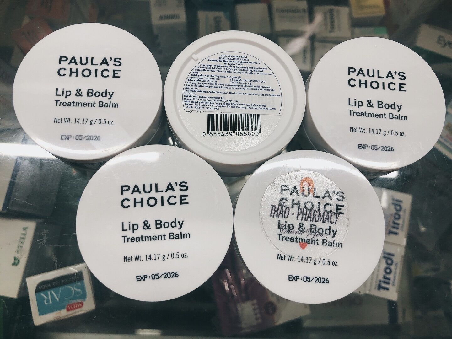 Dưỡng môi paulachoice lip & body treatment balm