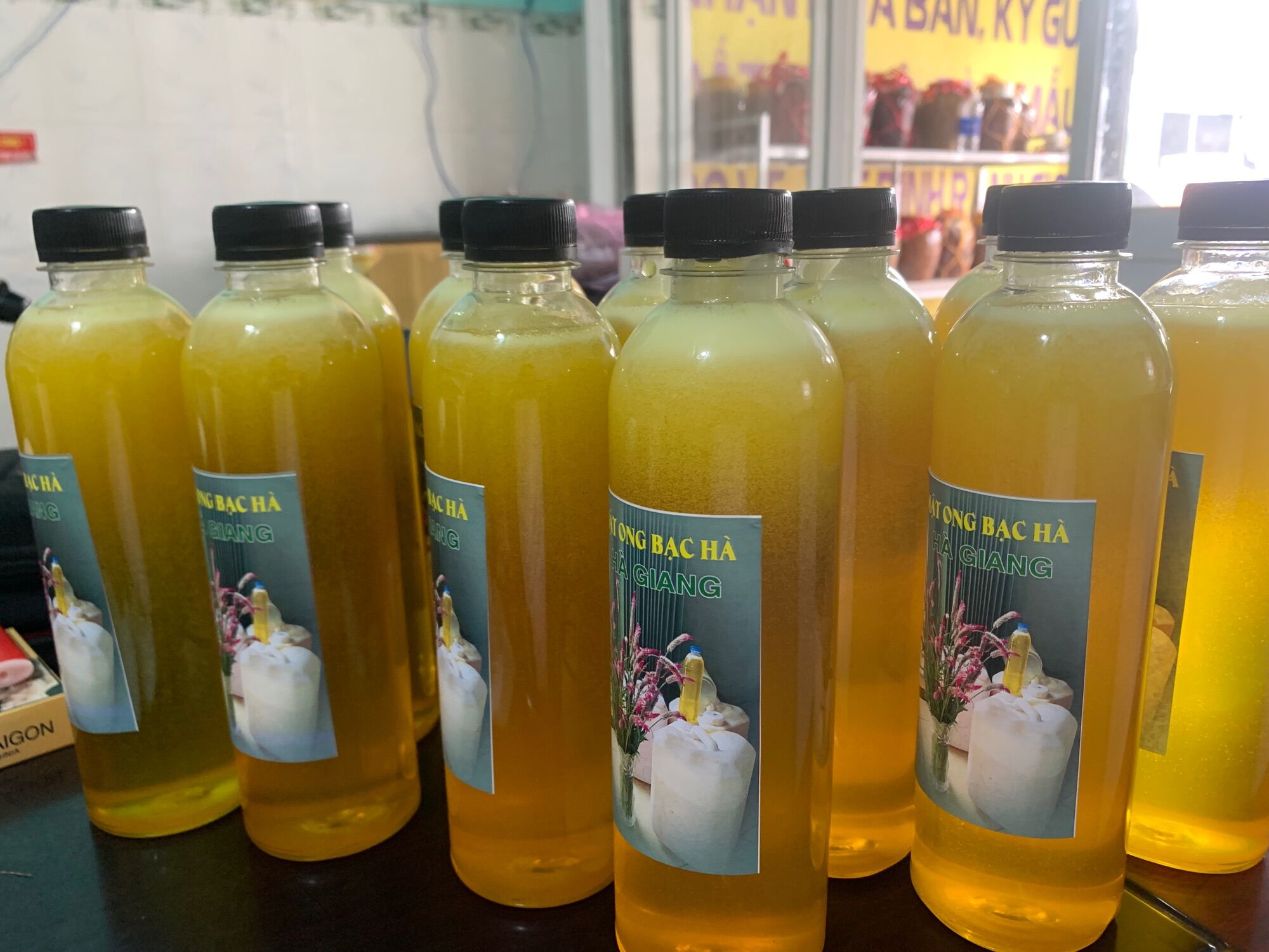 Mật ong bạc hà nguyên chất