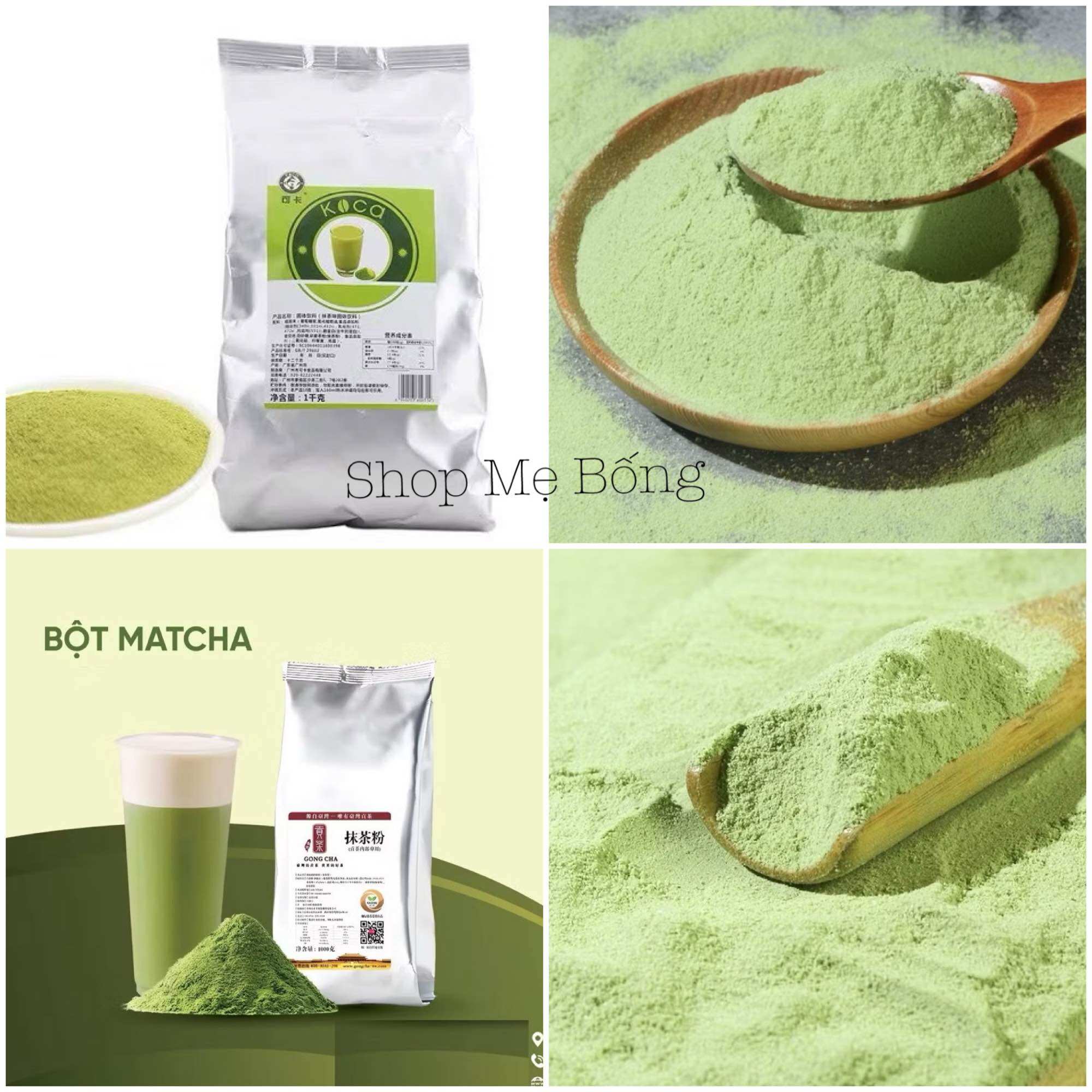 Bột Matcha sữa Koca /Matcha Sữa Kachin túi 1kg