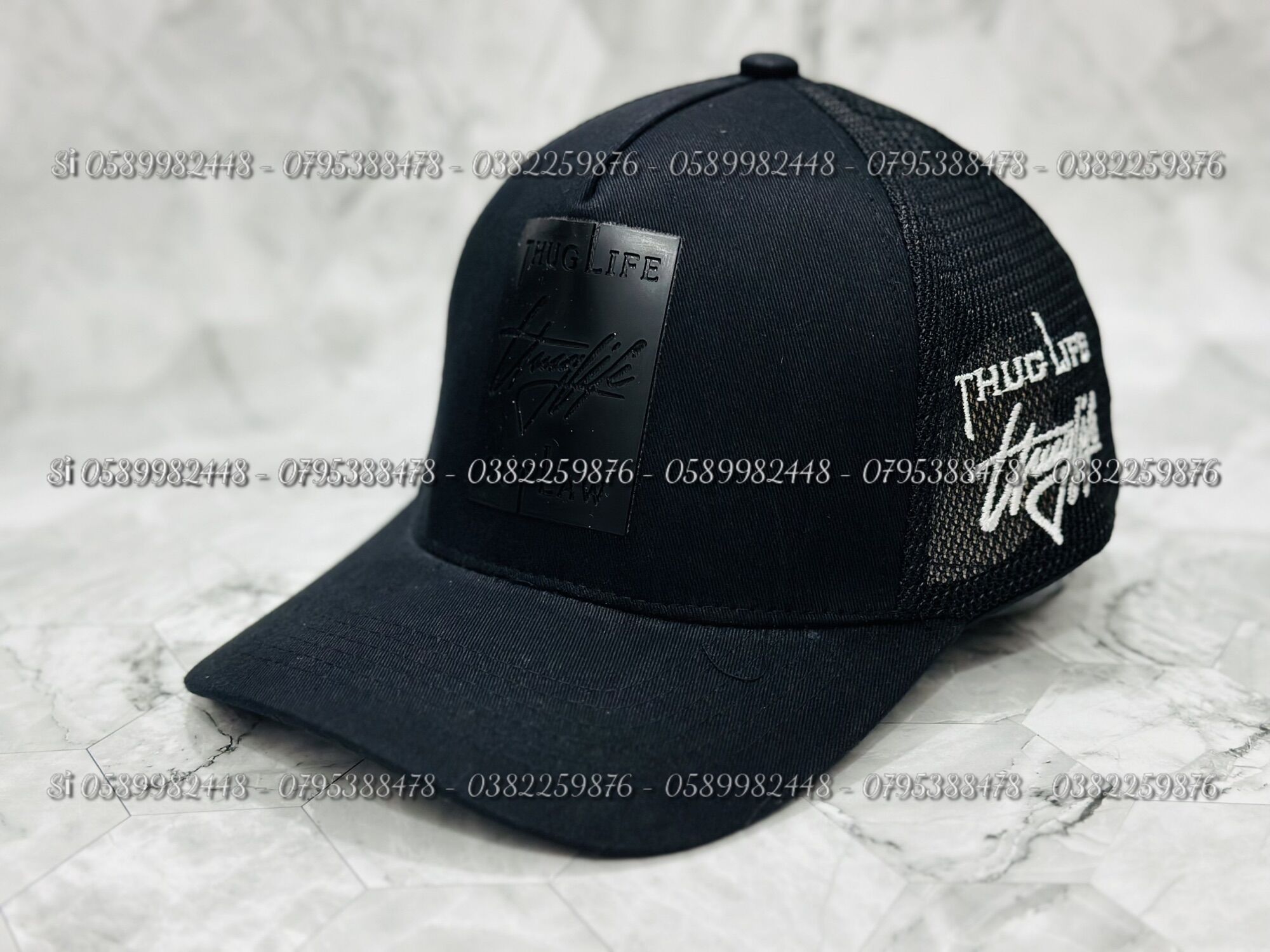 Mũ lưỡi trai nón kết THUGLIFE phối lưới phom trucker thể thao ulzzang unisex nam nữ nhiều màu