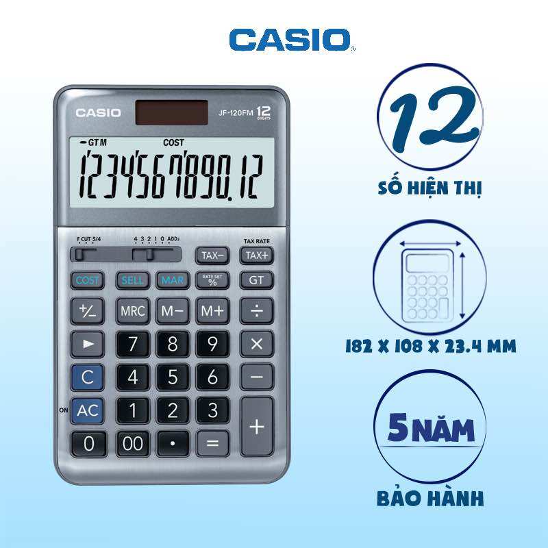 Máy tính Casio JF 120FM
