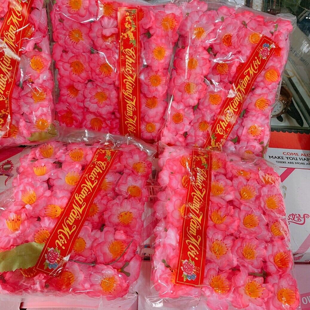 Hoa mai, hoa đào (40 bông/ sét)