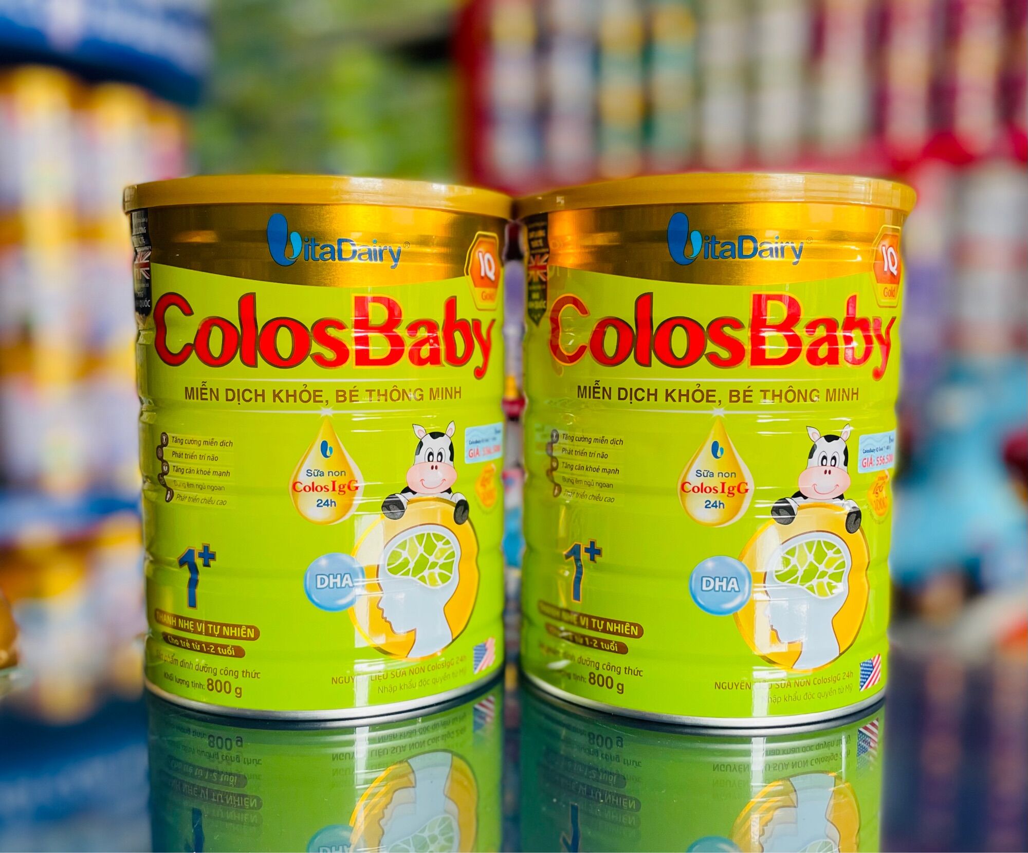 Sữa bột colosbaby 1+ iq 800g