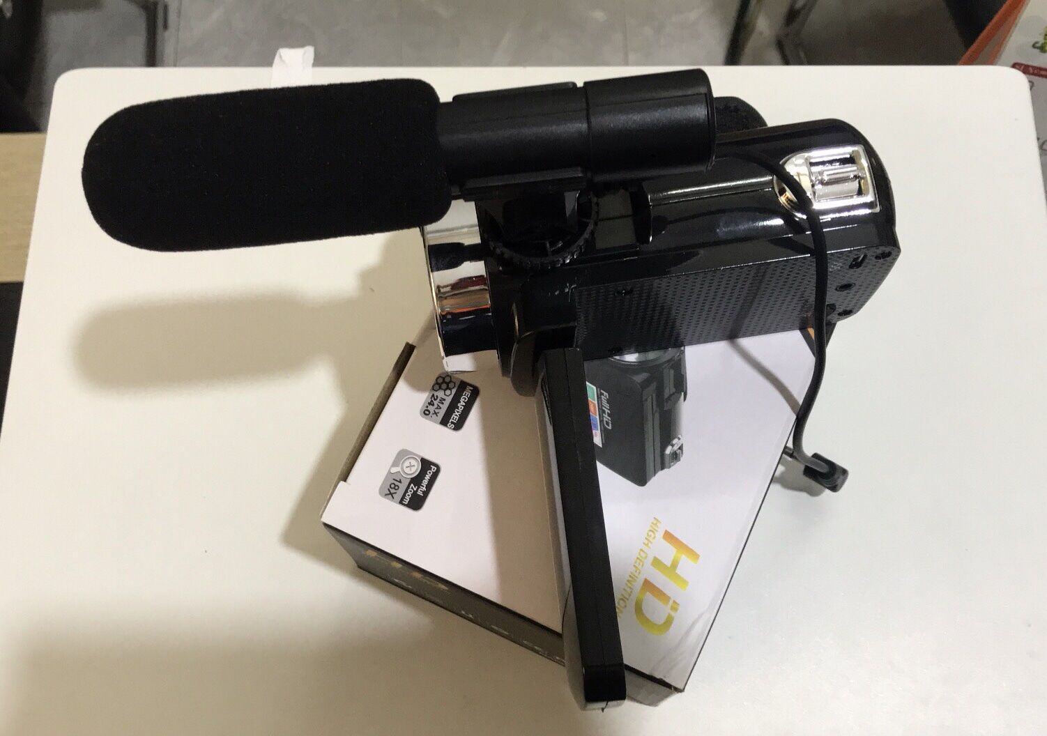 Máy quay phim HD 1080P Zoom 18X kèm micro