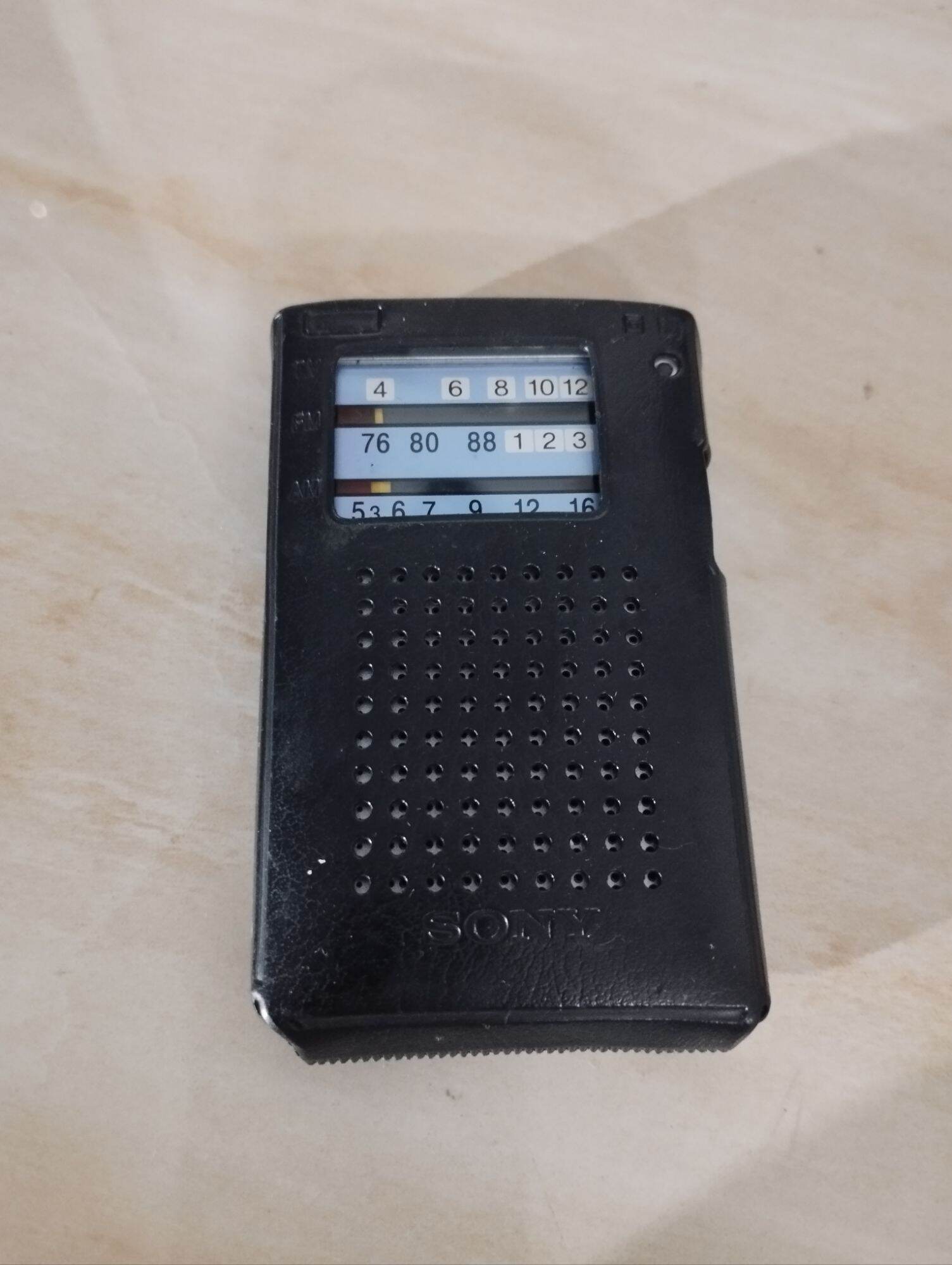 Đài Radio mini bỏ túi SONY Model CIF-T55V, hàng si Nhật đã qua sử dụng