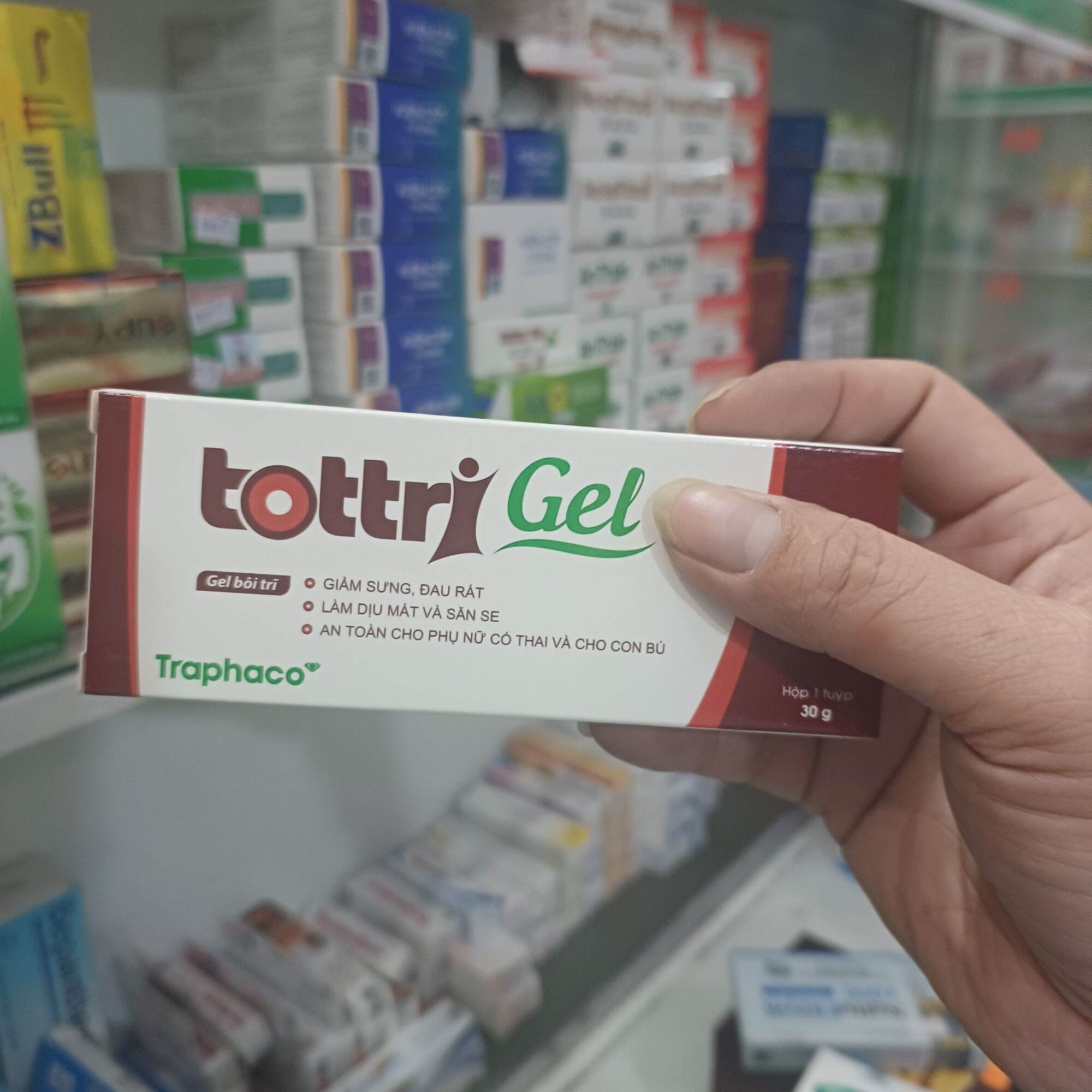Gel bôi trĩ tottri gel 30g