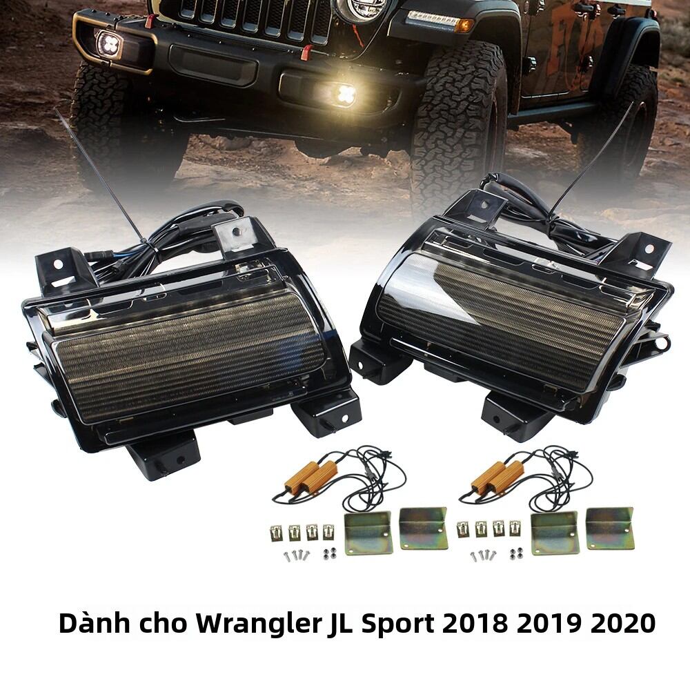Đèn LED Báo Rẽ DRL Đèn Chạy Ban Ngày Fender Cho Jeep Wrangler JL Sport 2018-2020 Bộ Nâng Cấp Đèn Tín Hiệu 12V Giá 3,823,000 Đồng*Miễn phí vận chuyển