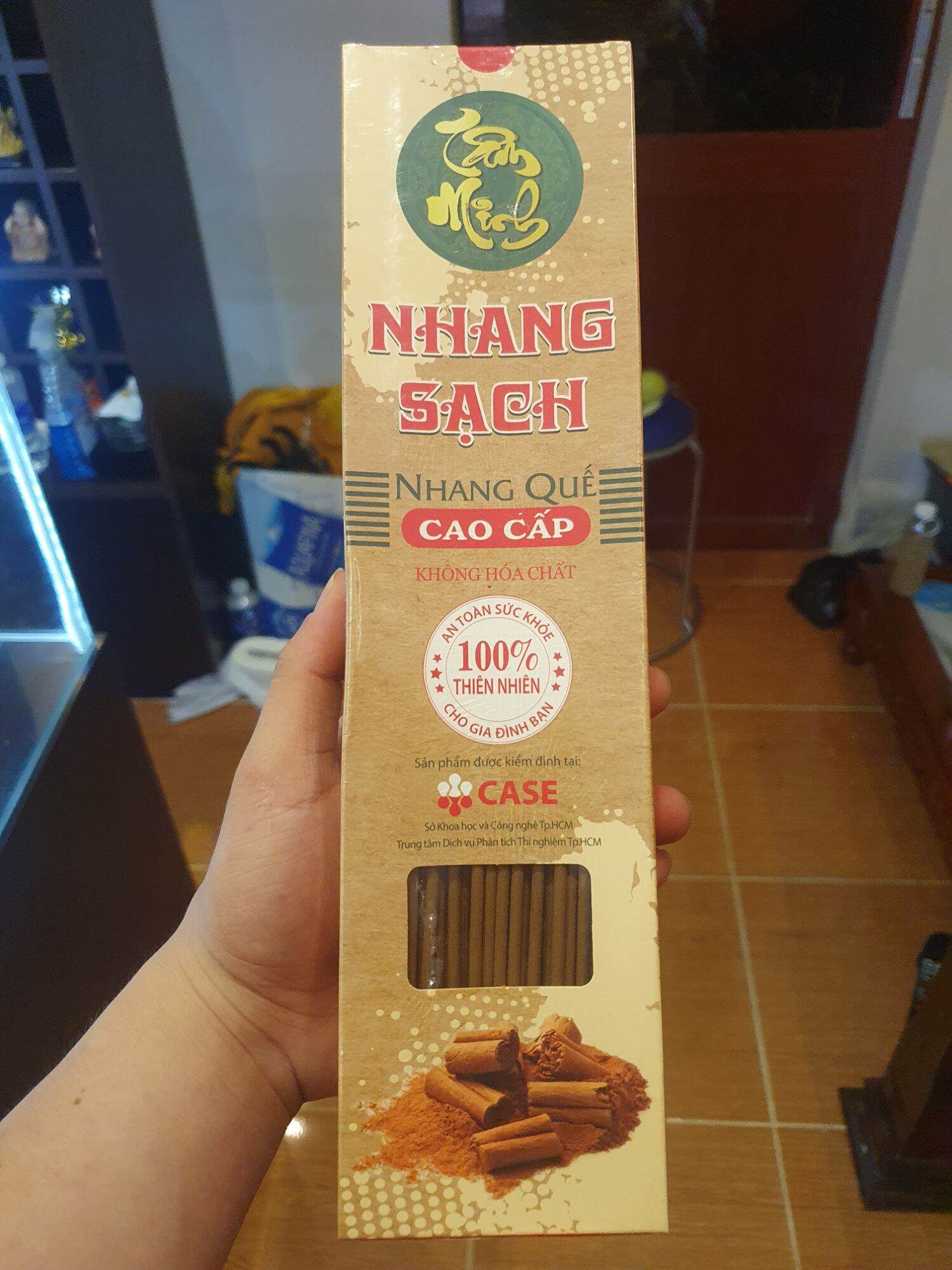 Nhang quế tâm minh hộp 500g