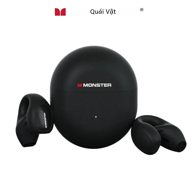 Monster ear clip tai nghe không dây có mic điều khiển cảm ứng 3d hifi âm thanh nổi thể thao sẵn sàng tai nghe in-ear bluetooth 5.3