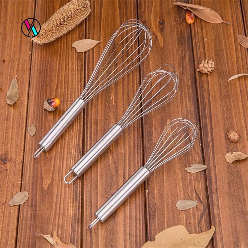 Cây đánh trứng inox 30cm