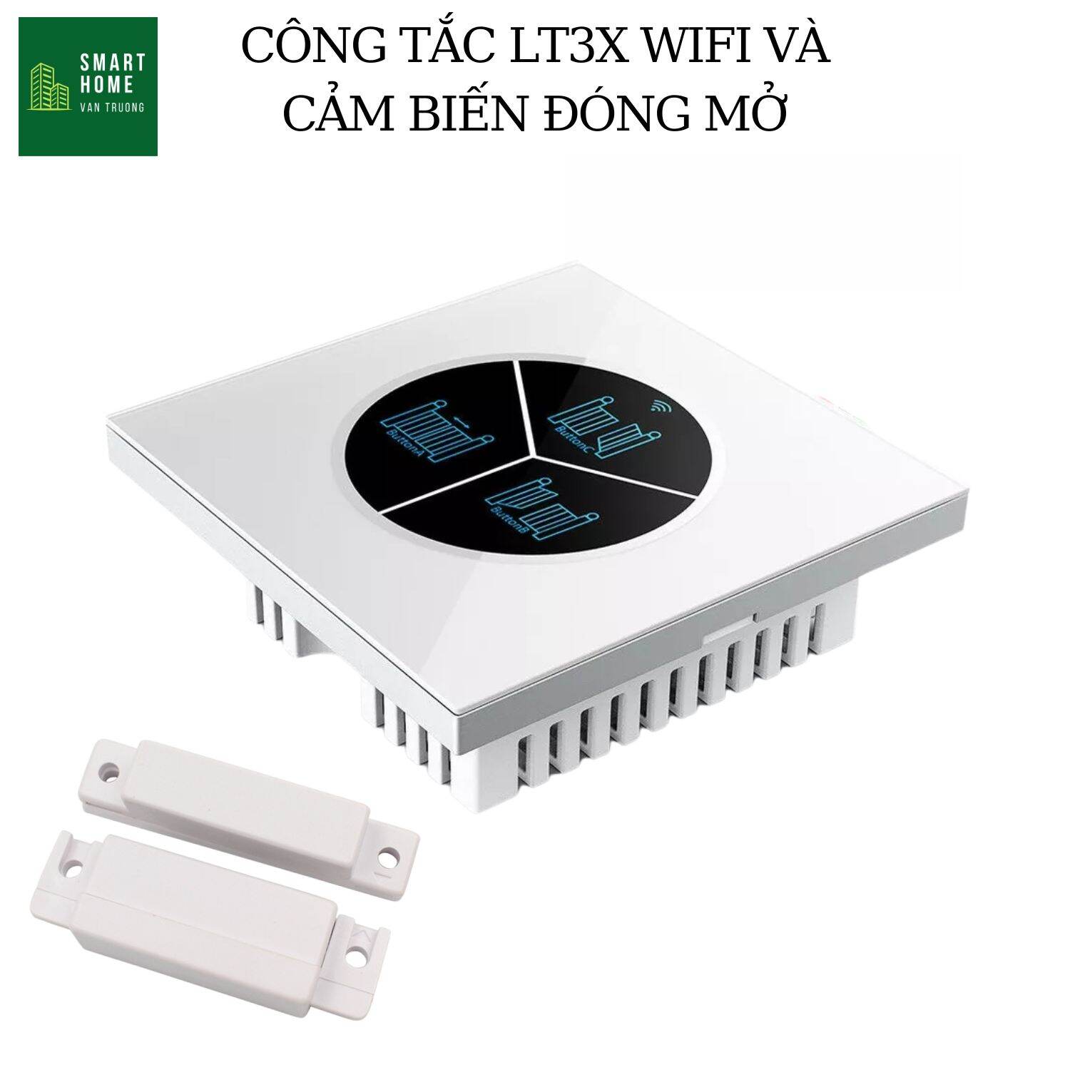 Công tắc cổng Tuya Wifi LT3X cho cổng tự động, đóng mở cổng bằng điện thoại