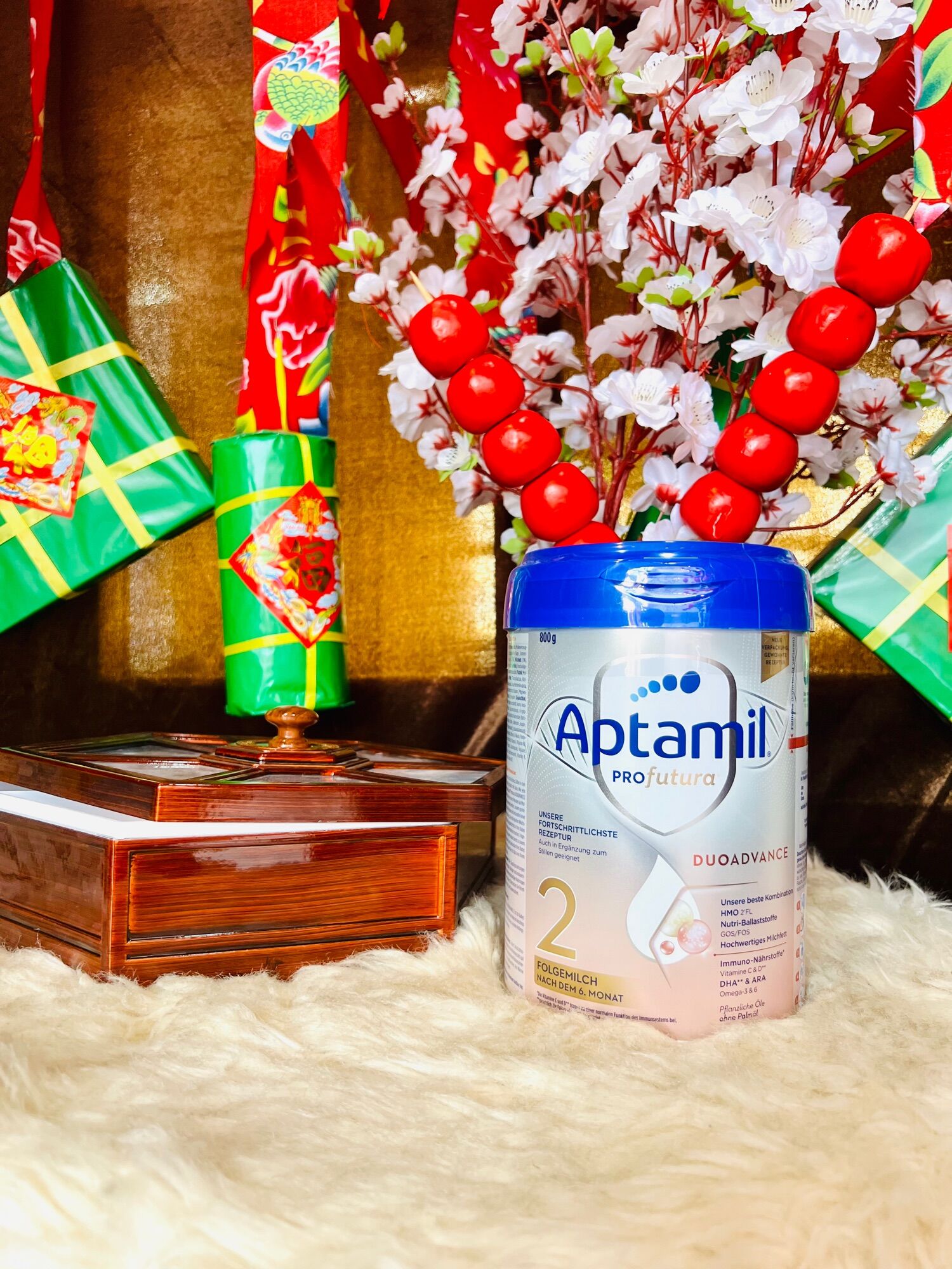 Sữa bột Aptamil Đức bạc 800gr