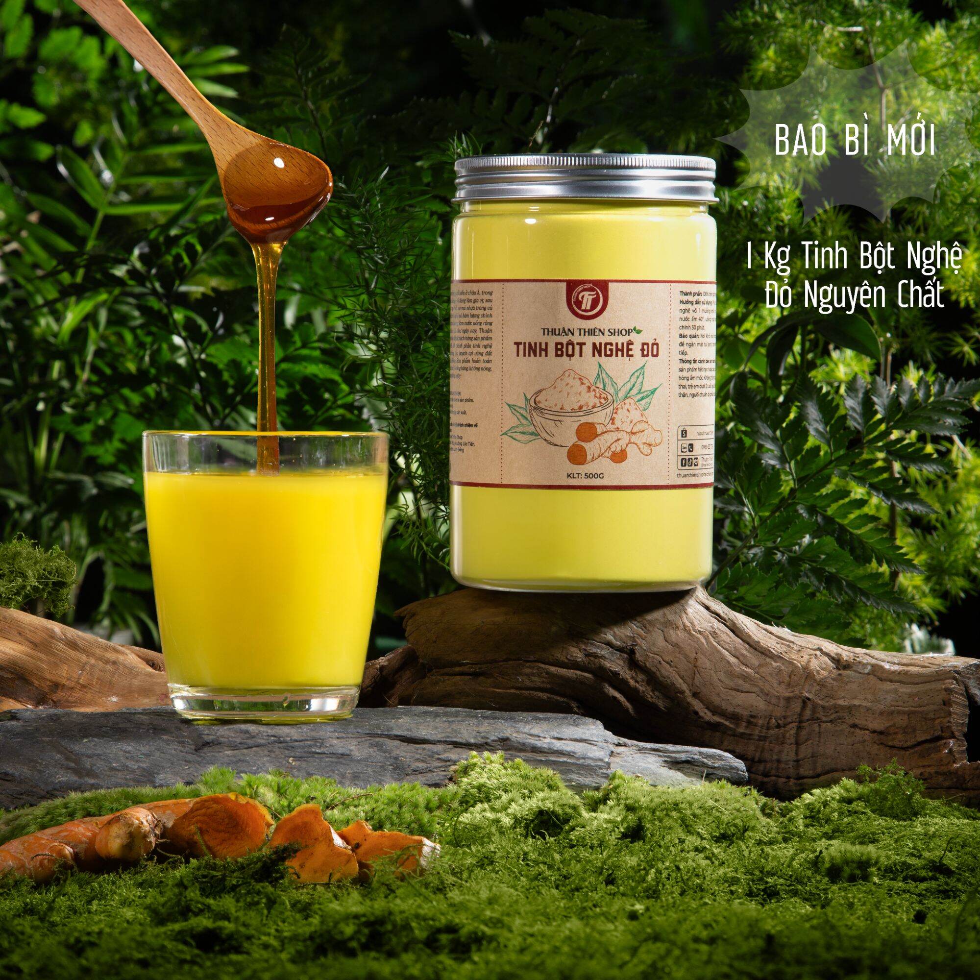 Tinh Bột Nghệ Đỏ 1kg