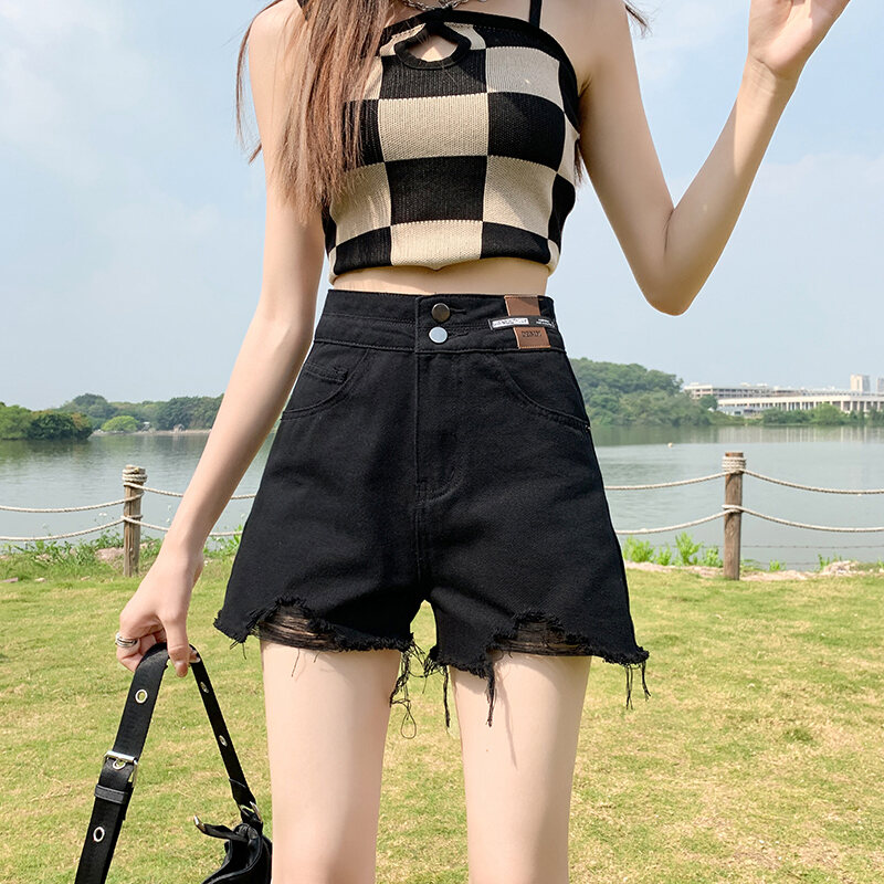 Quần Bò Nữ Màu Đen Mnvz, Quần Bò Nữ, Quần Ống Rộng, Quần Ống Rộng, Quần Ống Rộng, Quần Ống Rộng, Quần Ống Rộng, Ống Rộng, Ống Rộng