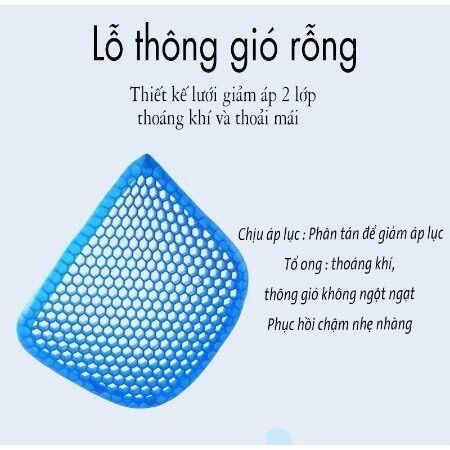 Đệm lót ghế, thùng silicon