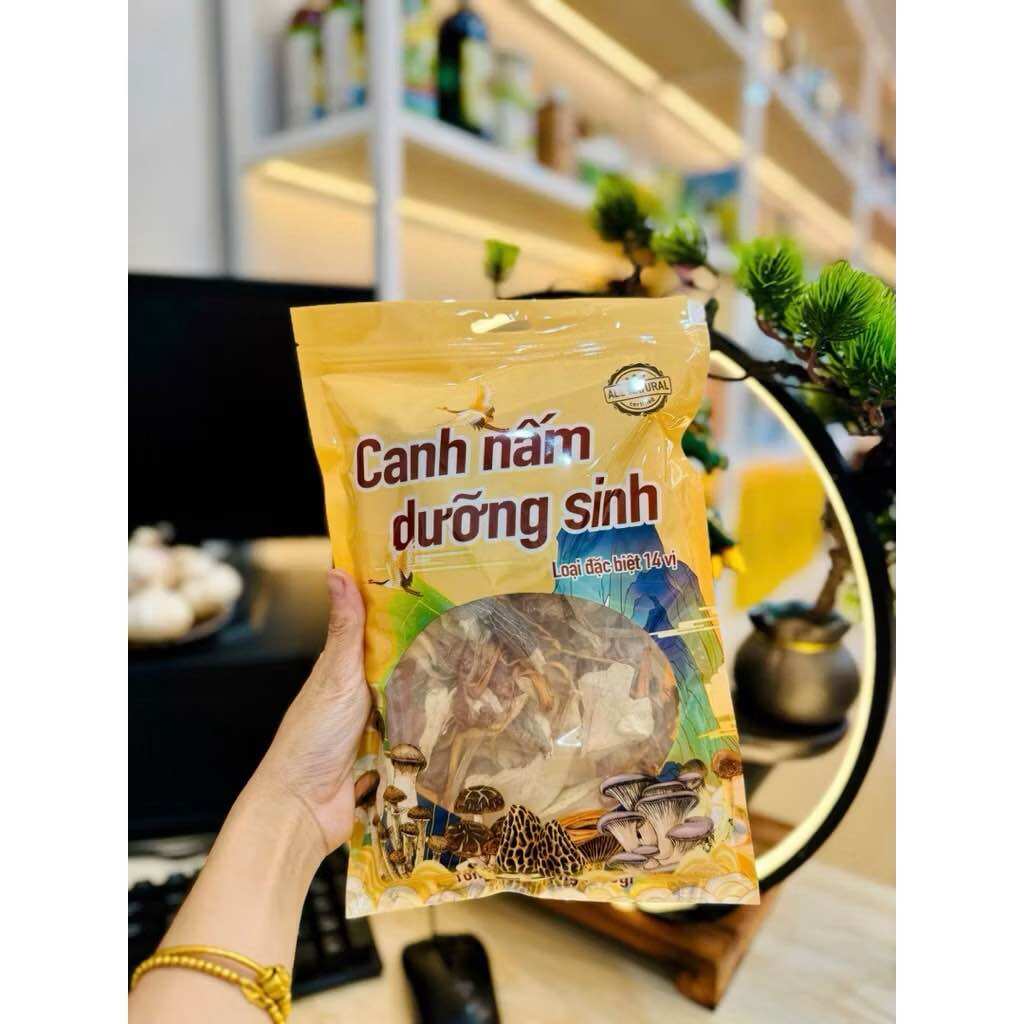 Canh nấm dưỡng sinh lẩu nấm