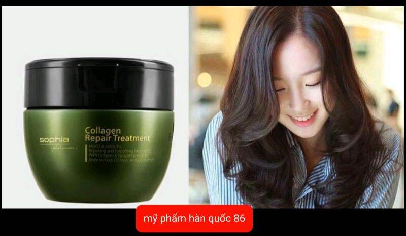 Hấp, ủ tóc Collagen sophia 450ml