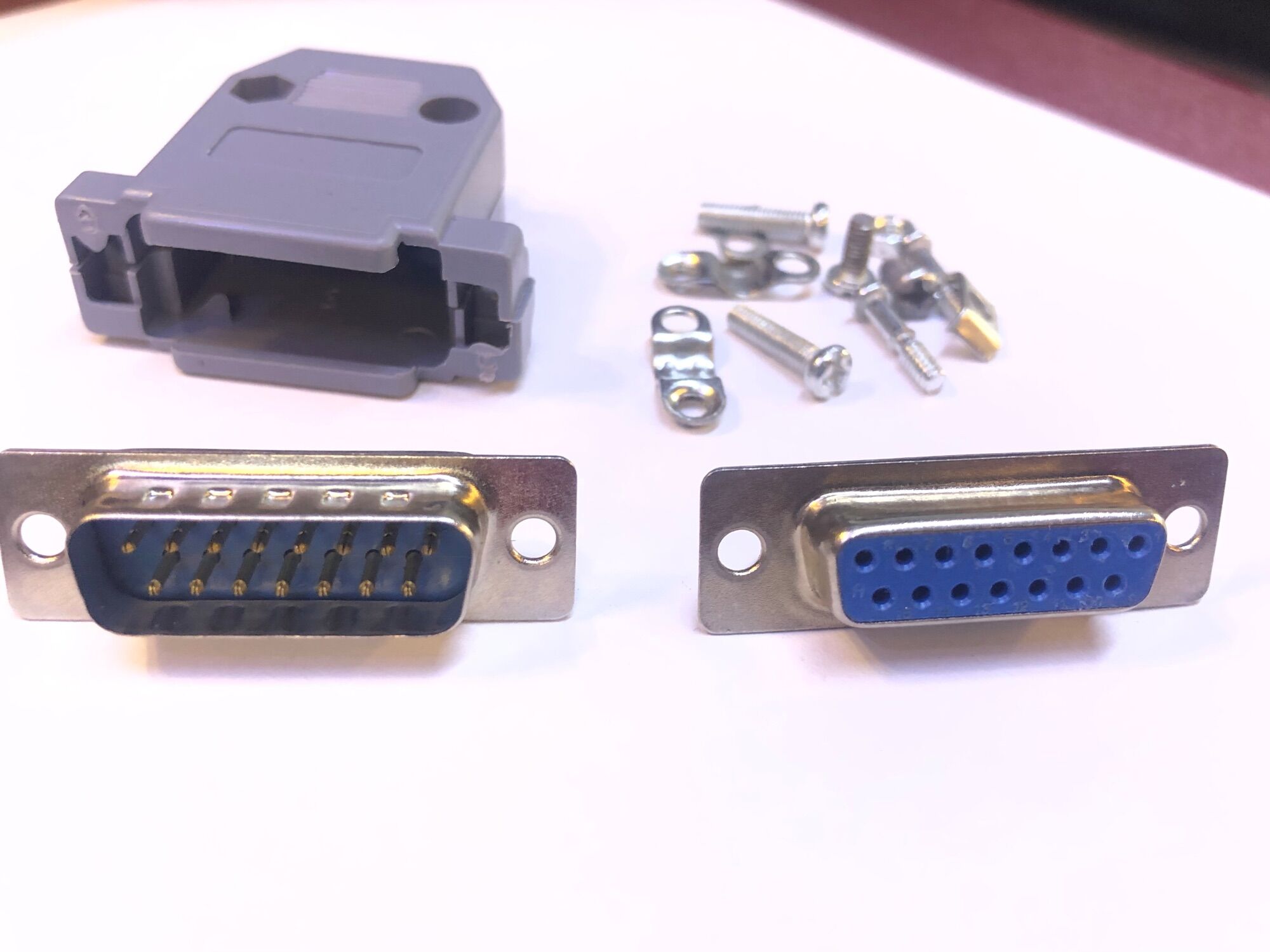 Đầu jack DP 15 chân 2 hàng hàn dây