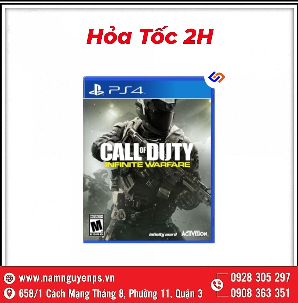 Đĩa game p4 | call of duty infinite warfare cod iw