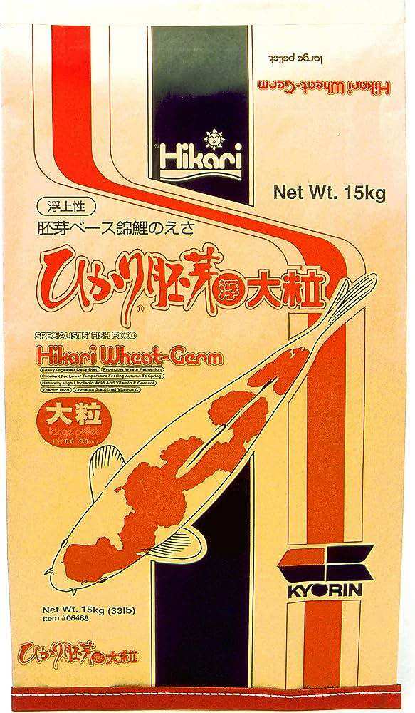 Cám cá koi hikari wheat germ bao 15kg