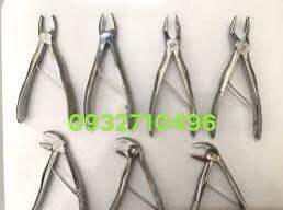 Bộ kìm nhổ răng trẻ em . Bộ kìm 7 cây. Kìm nha khoa