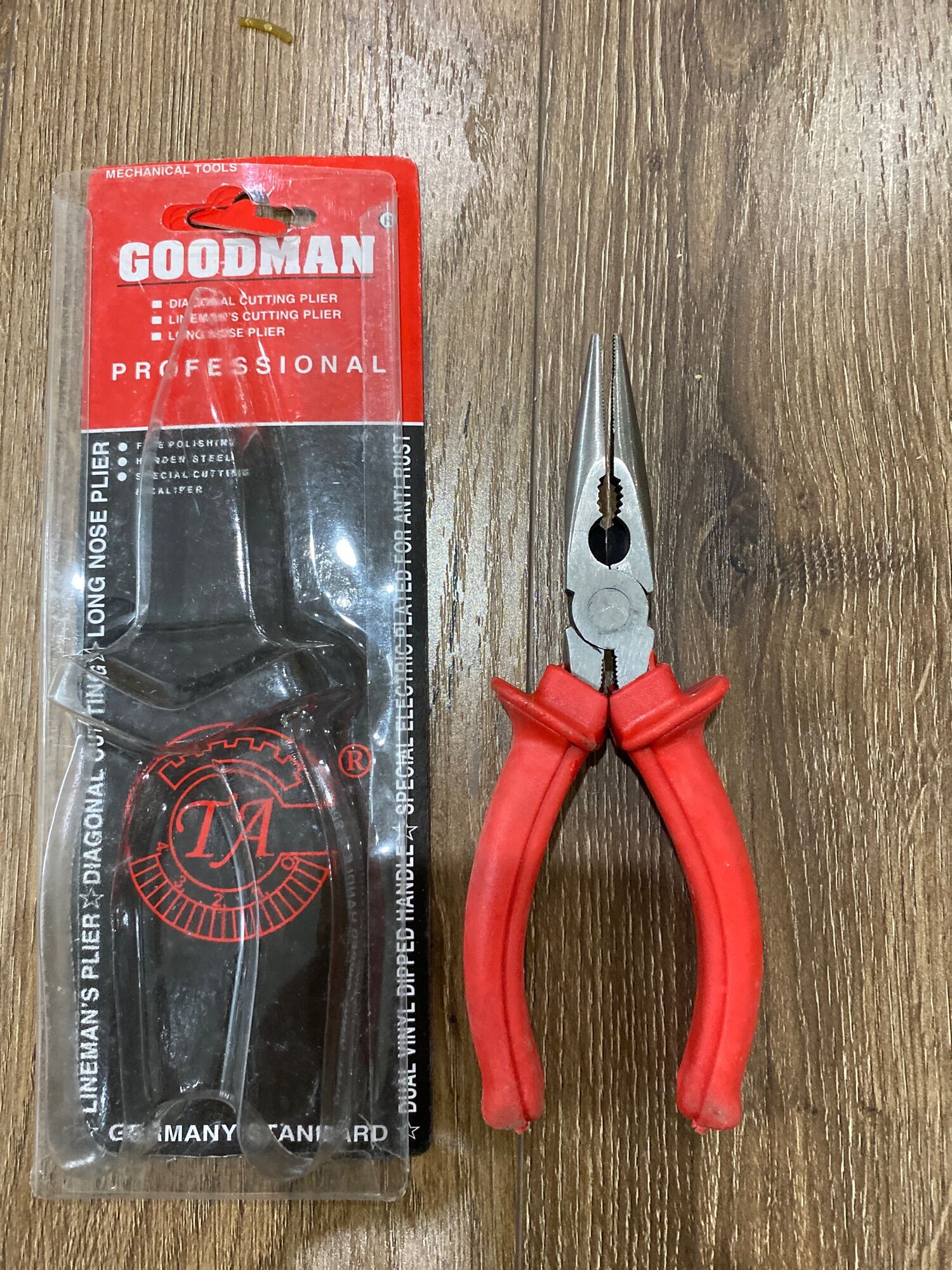 Xả kho kìm nhọn gooman 6” -150mm ko đâu rẻ hơn