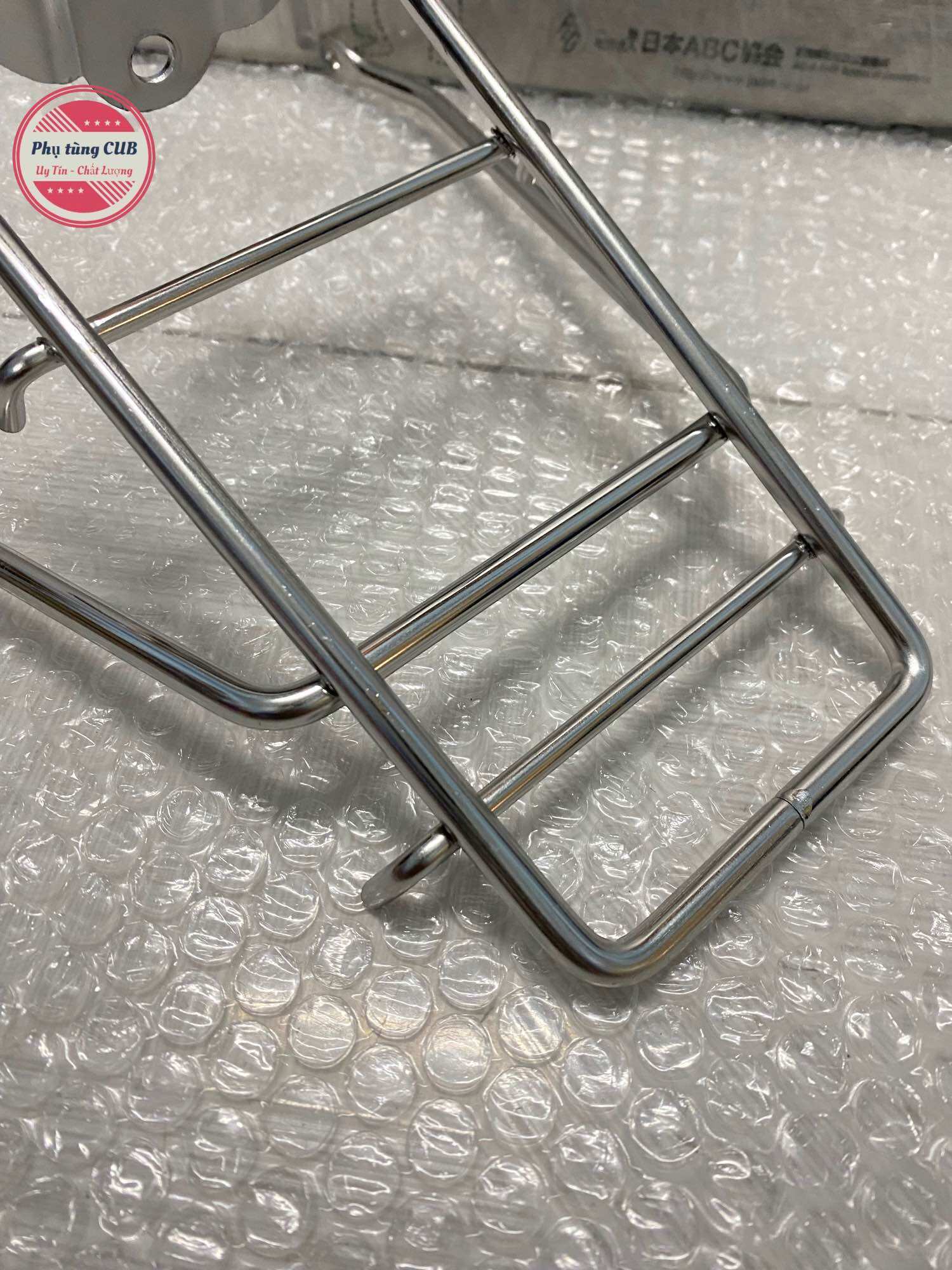 Baga mũi trước xe cub bằng inox