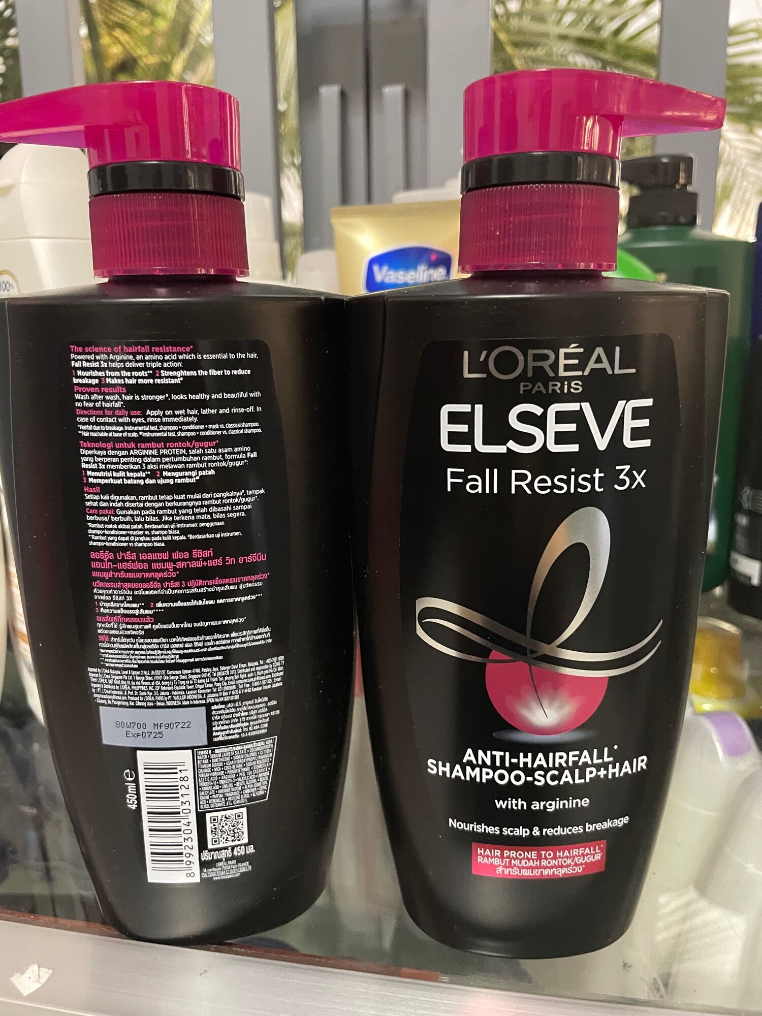 Dầu gội LOREAL 450ml Thái Lan ( chống rụng tóc)