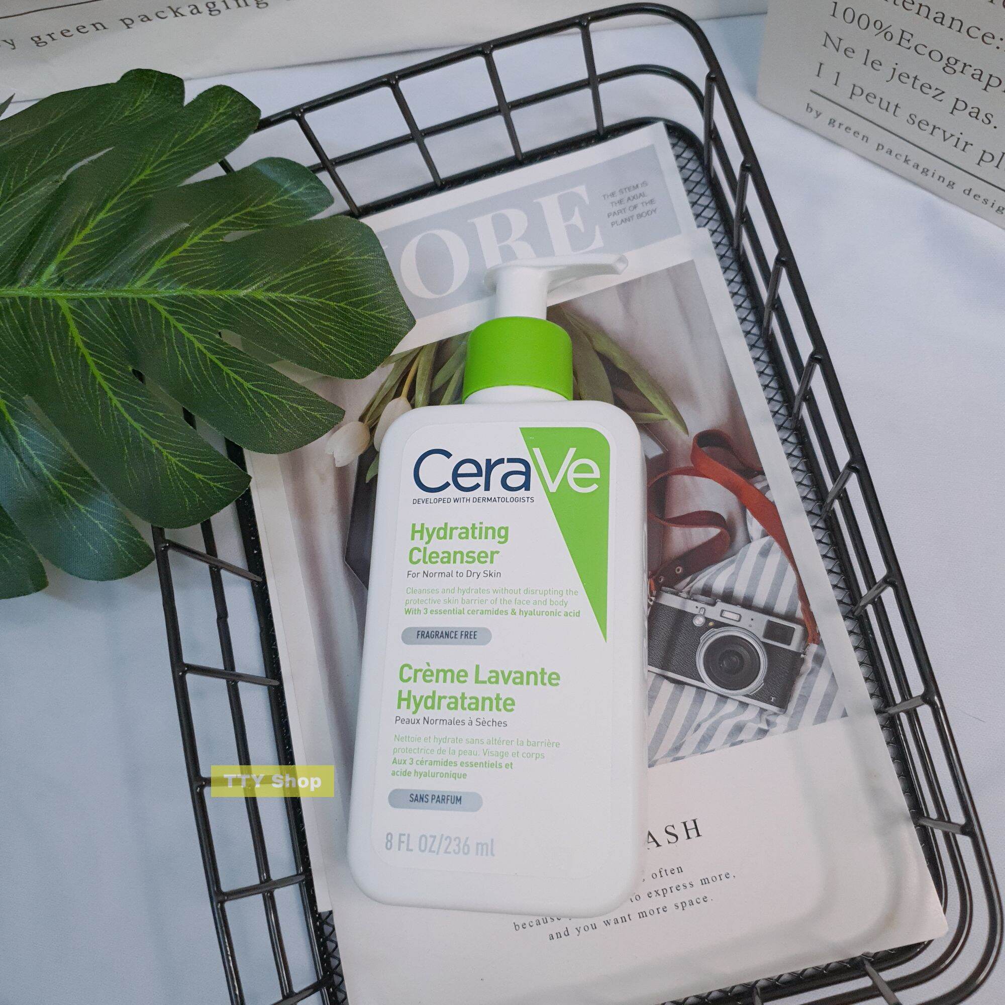 Sữa Rửa Mặt Cerave Foaming Cleanser, Hydrating Cleanser 236ml