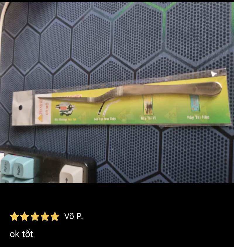 🏵 Cây Nhíp Lấy Ráy Tai Thanh Sơn (17cm)