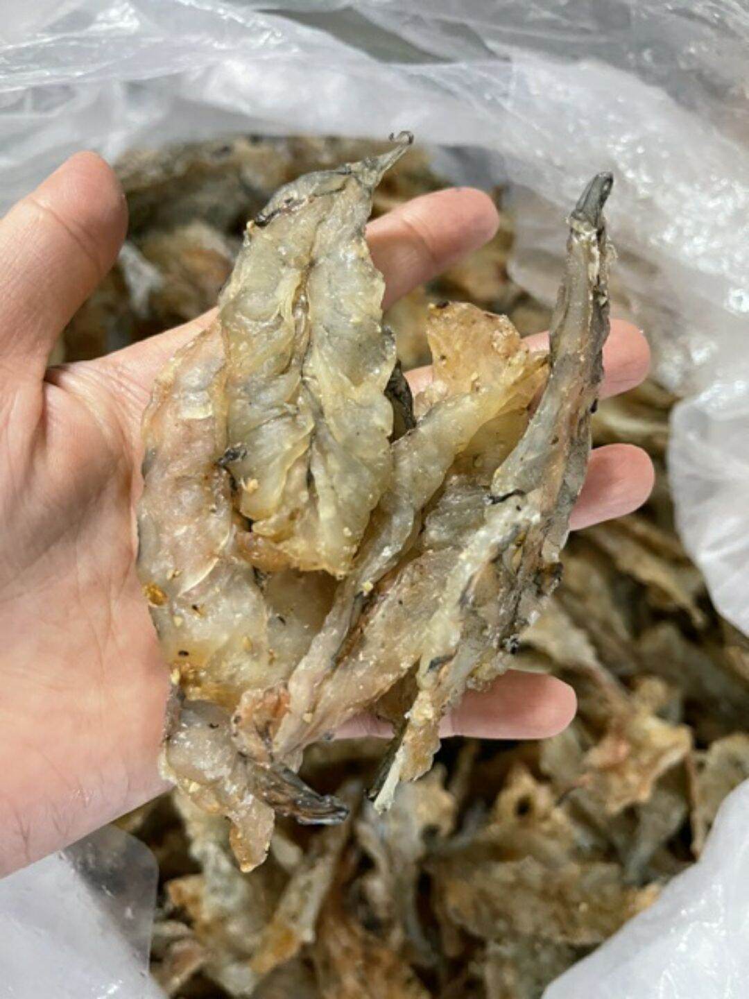 100gr Tôm khô xẻ lụi nguyên con bao ngon ngọt làm từ tôm tươi thiên nhiên đảm bảo chất lượng