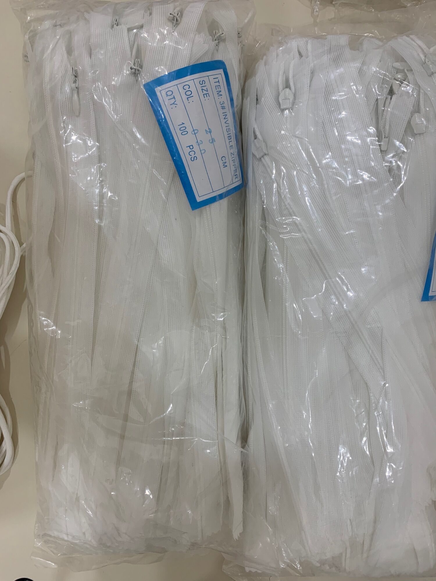 Dây kéo giọt lệ túi 100 sợi
