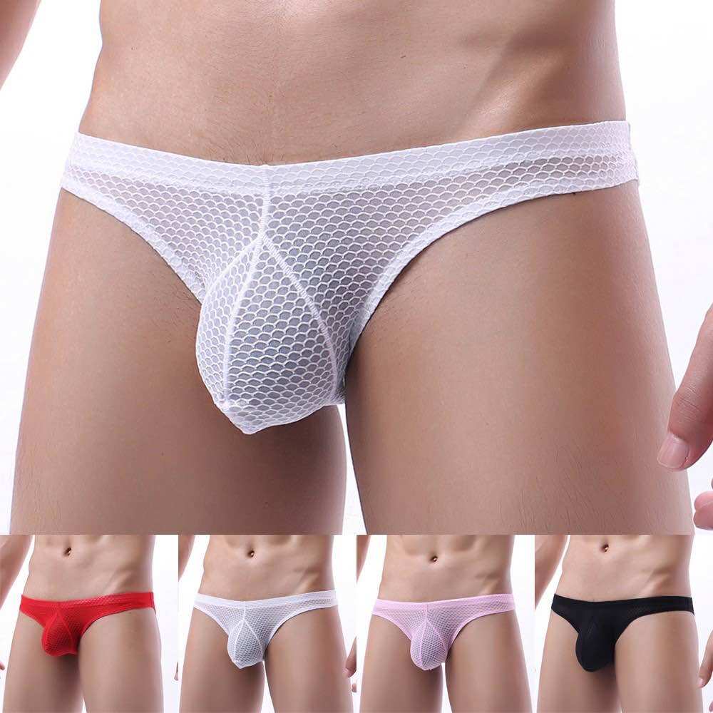 Quần lót nam bikini lưới size M/L-L