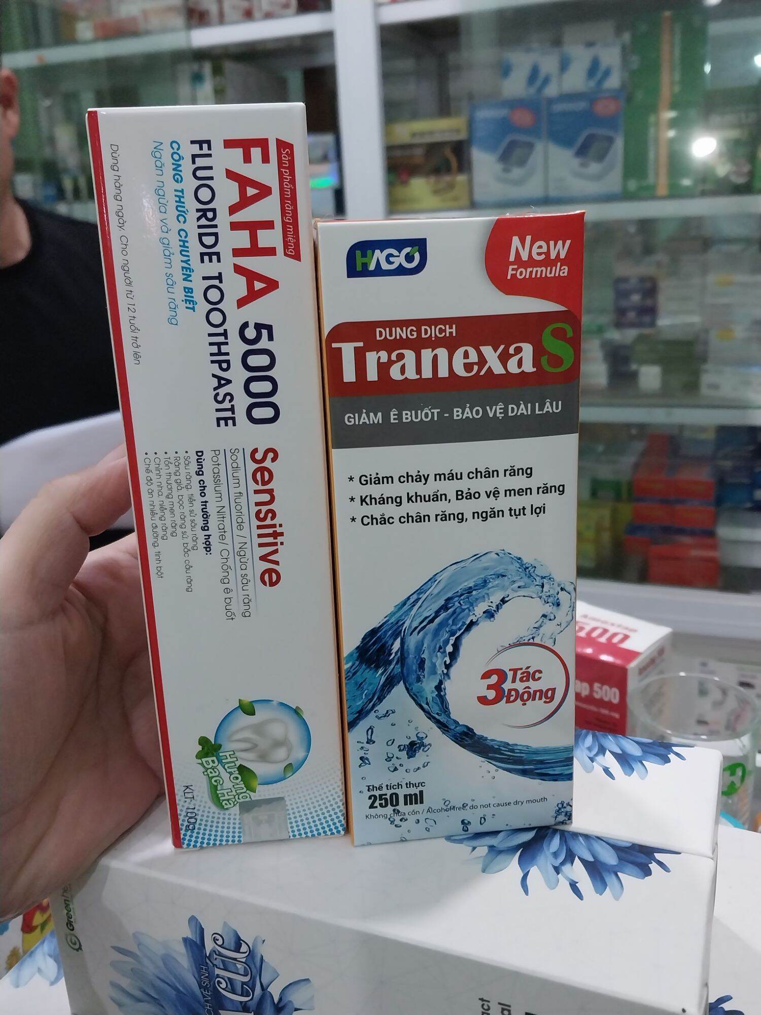 kem đánh răng giảm e buốt FAHA 5000
