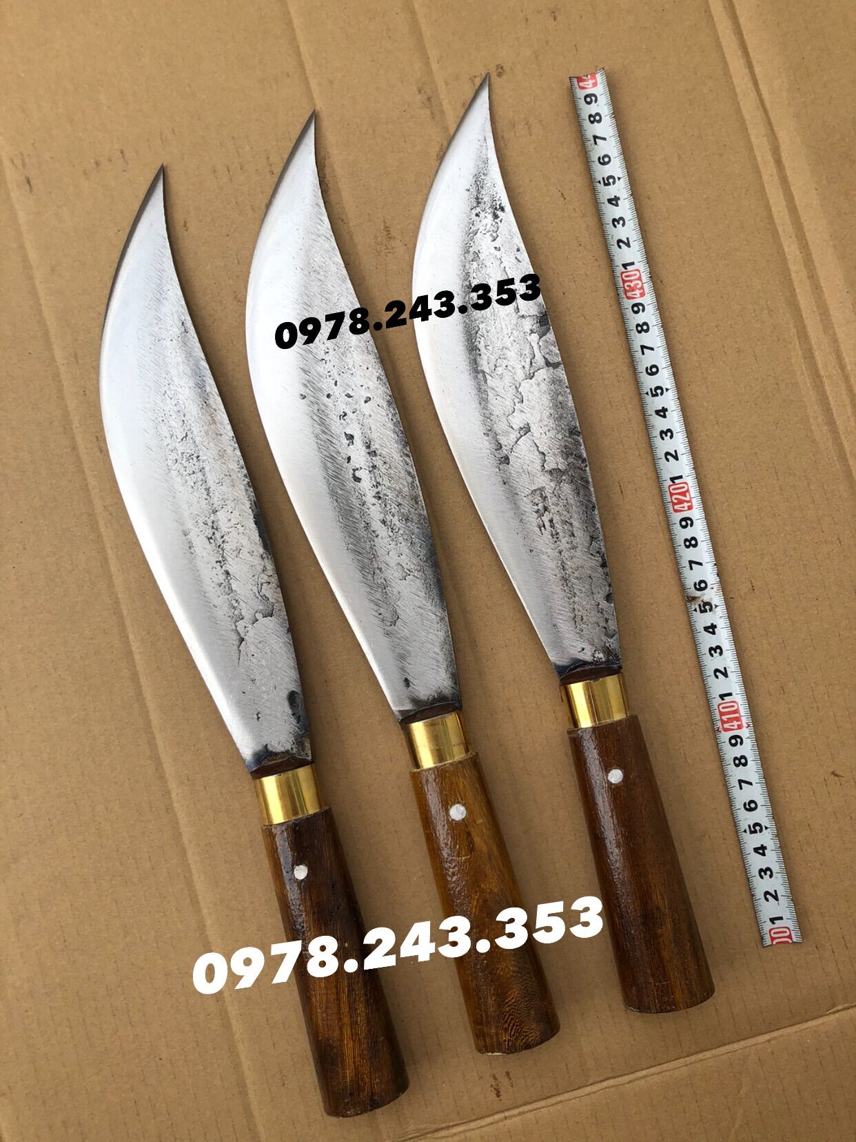 Dao chặt gà vịt - chặt củi chuẩn nhíp xe
