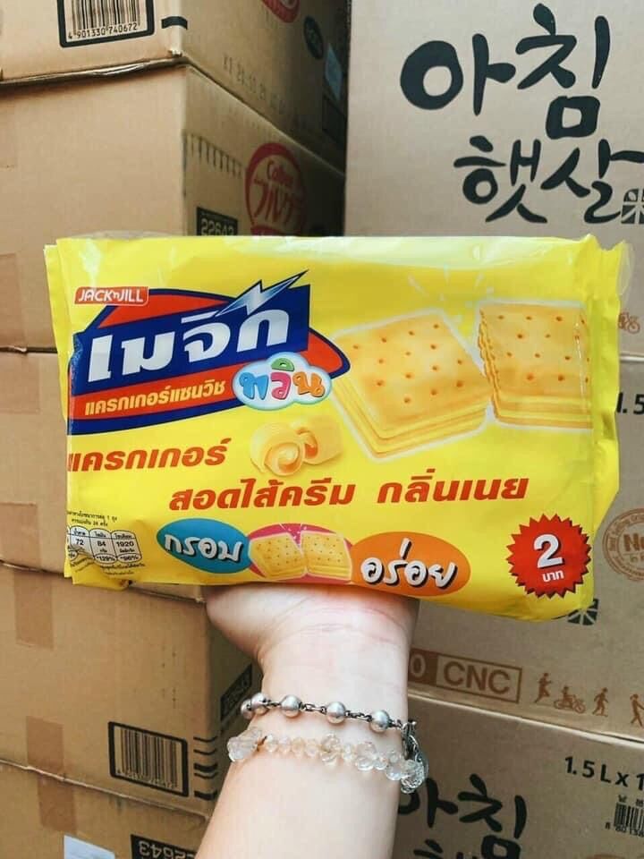 1 lốc 24 gói bánh quy magic thái lan 360gr