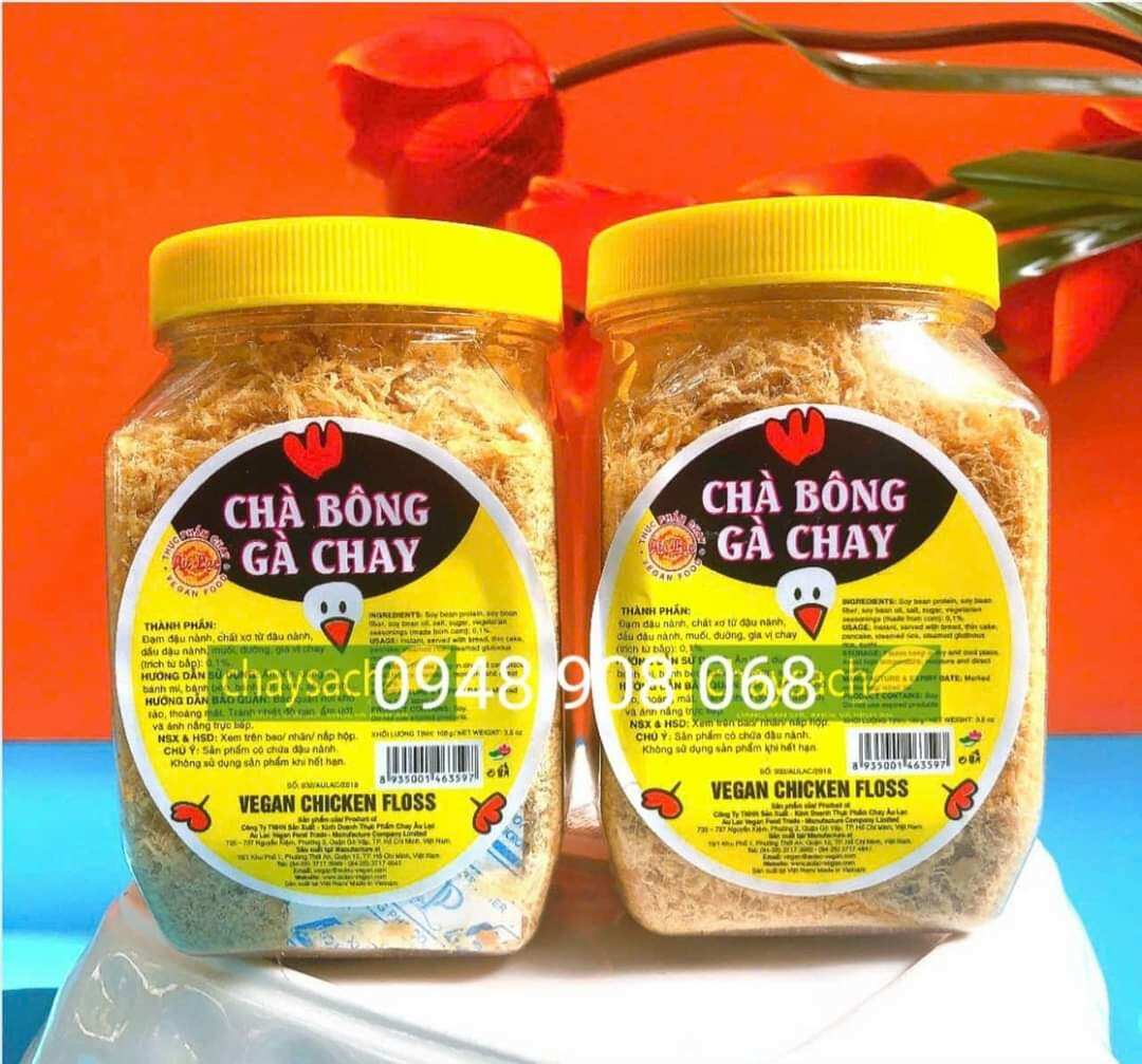 Chà bông chay âu lạc gà chay ngon 100g
