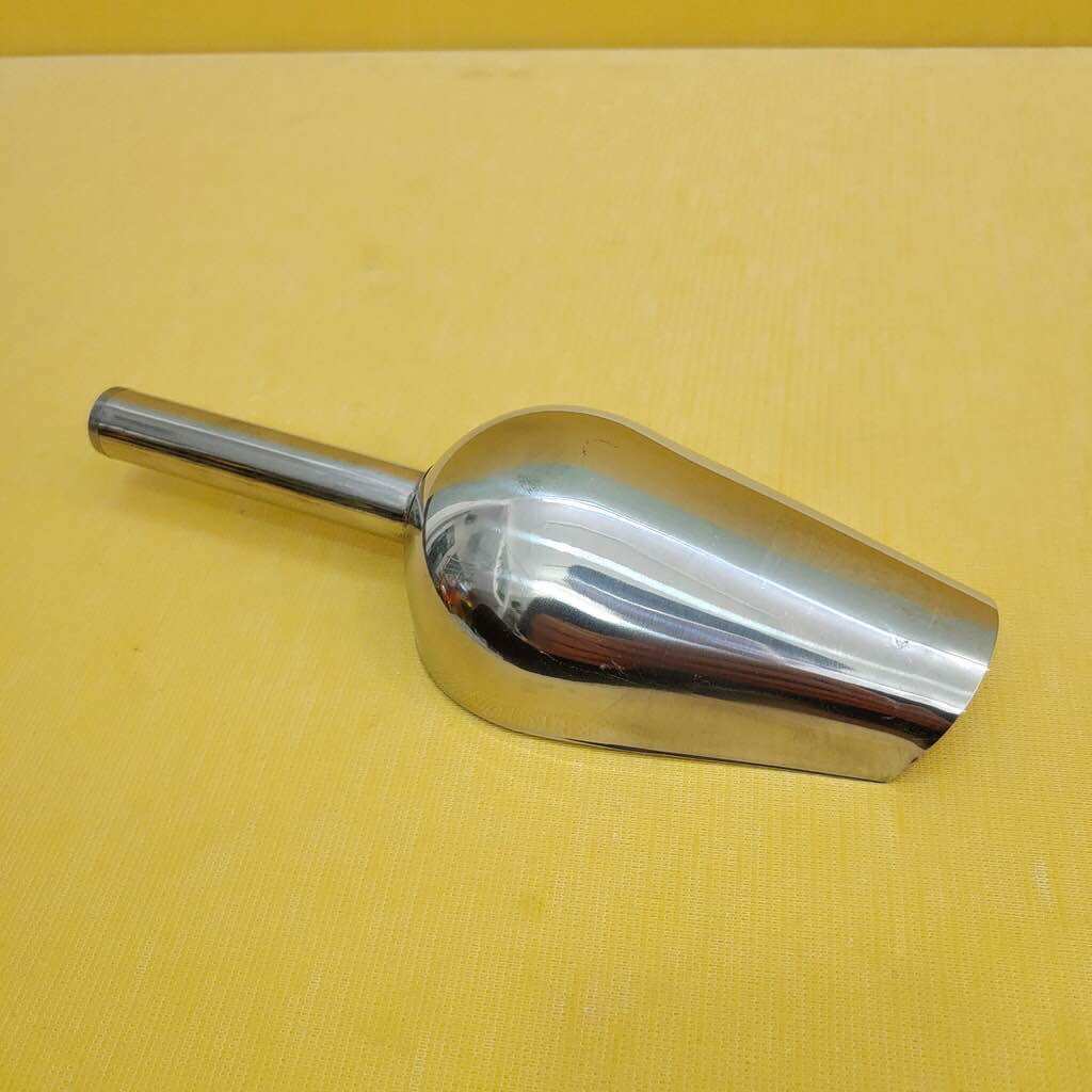 Muôi xúc đá inox size trung 24 x 9,5 x 5cm
