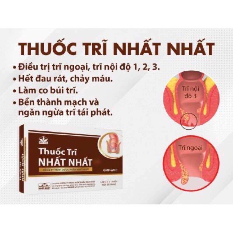 Trĩ Nhất Nhất - Hộp 30v