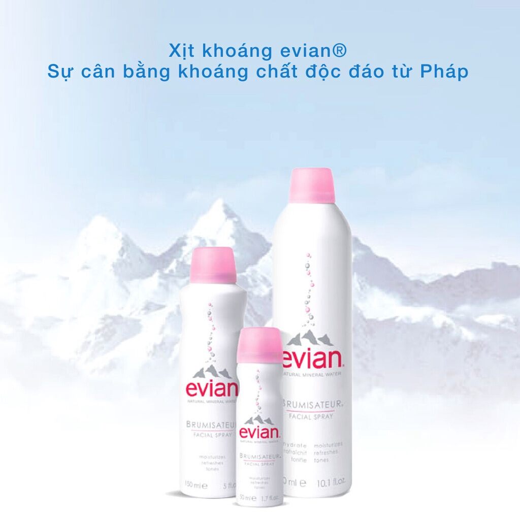 Xịt khoáng EVIAN Facial Spray