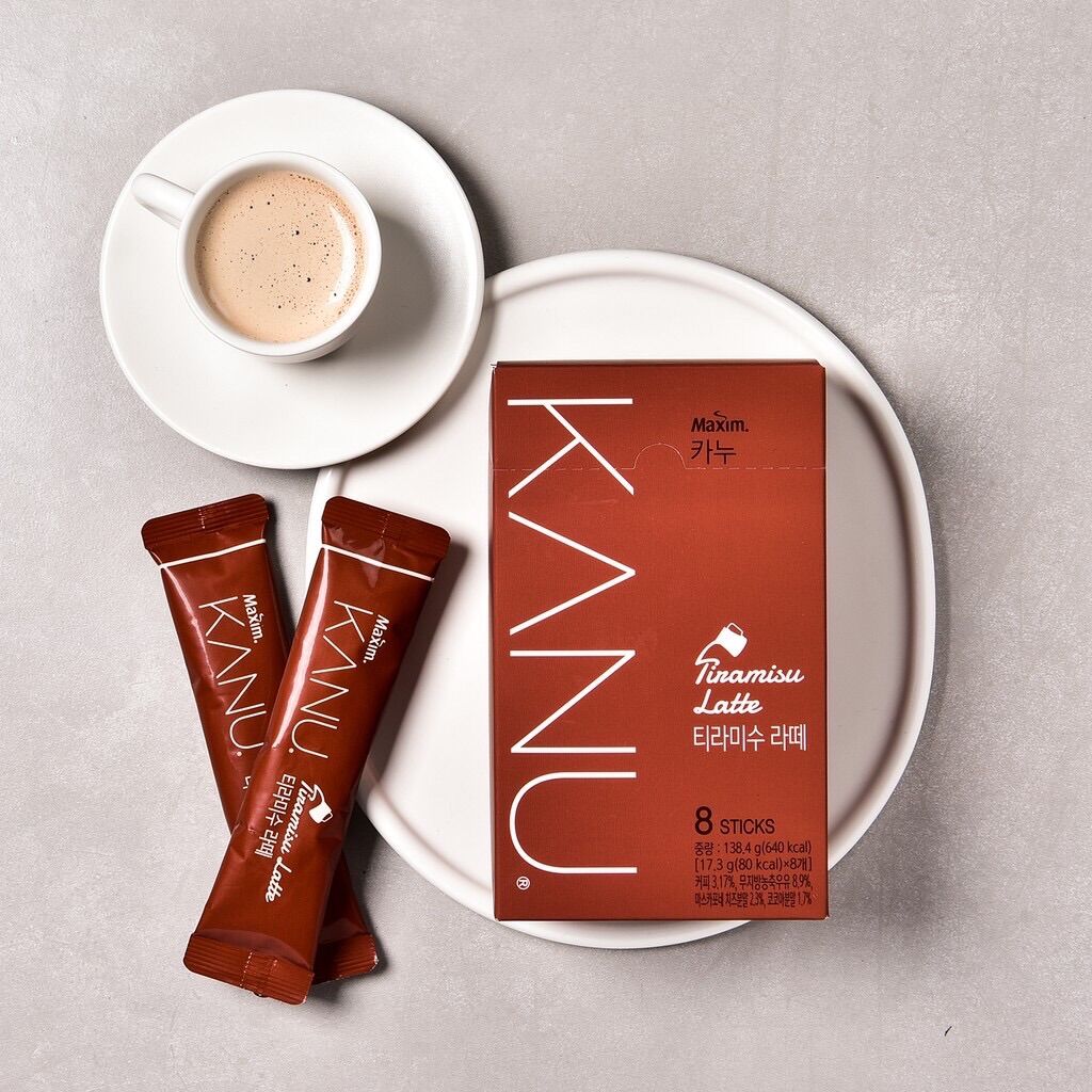 [MAXIM] CÀ PHÊ TIRAMISU LATTE (8 STICK) - [맥심 카누] 티라미수 라떼 8T