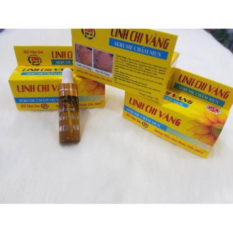 Combo 3 túp sirum mụn siêu tốc linh chi vàng
