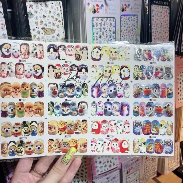 STICKER NƯỚC TẤM TO