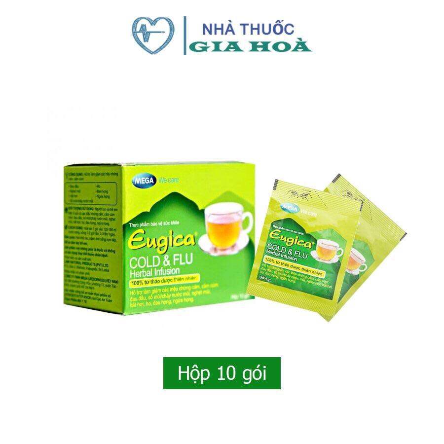 Trà Eugica - Eugica Cold & Flu Herbal Infusion (Hộp 10 gói)
