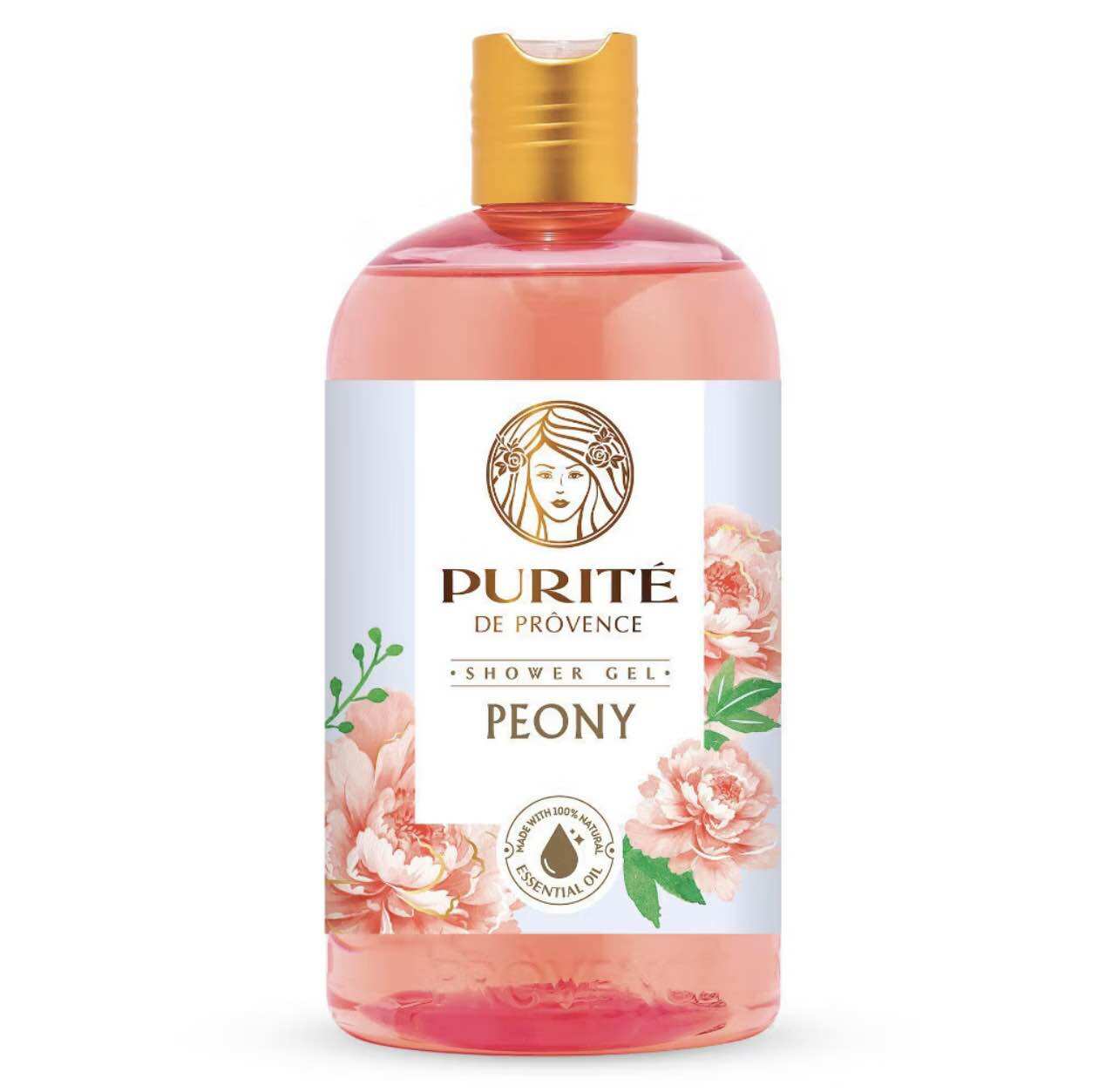 Sữa Tắm Purite' Hoa Anh Đào/ Hoa Hồng/ Hoa Mẫu Đơn 500ml