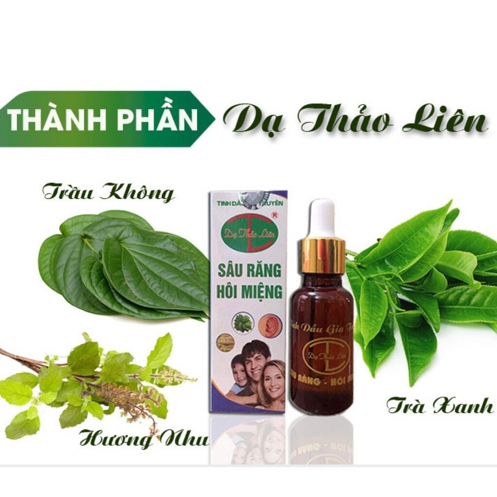 [ 20ml ]Tinh Dầu Răng Miệng Dạ Thảo Liên