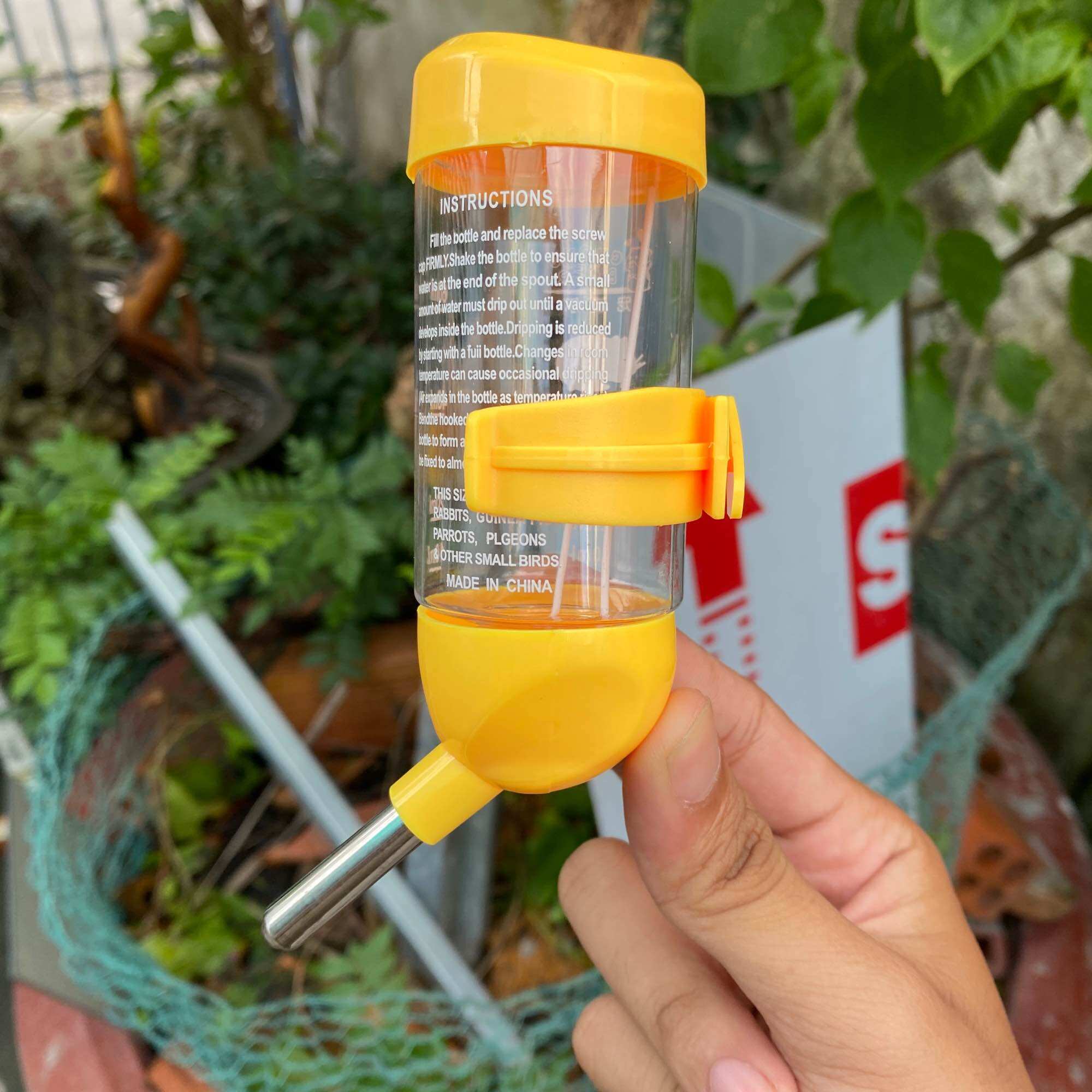 Binh nước hamster dau bi 80ml